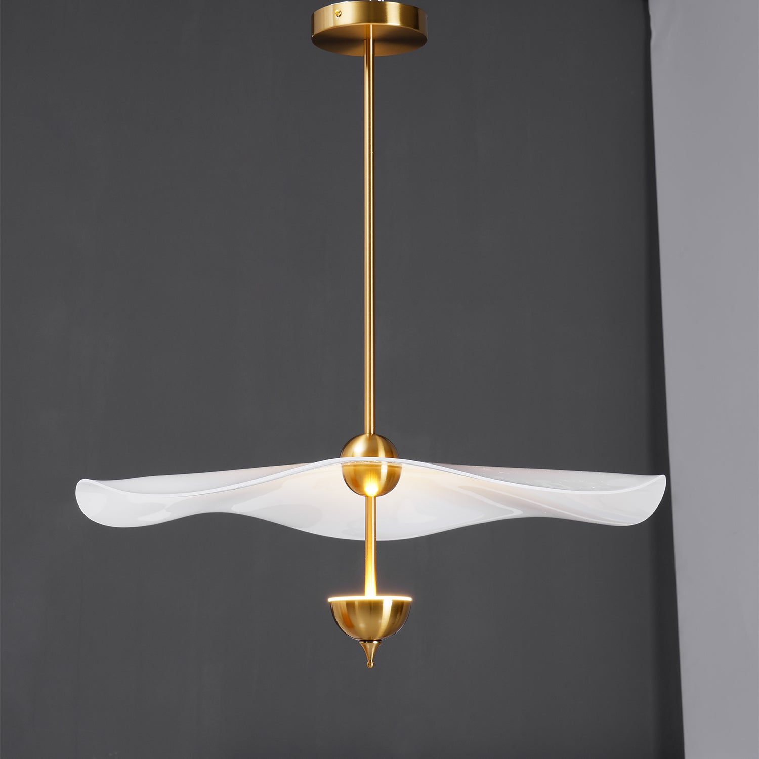 Aurea Double Disc Pendant