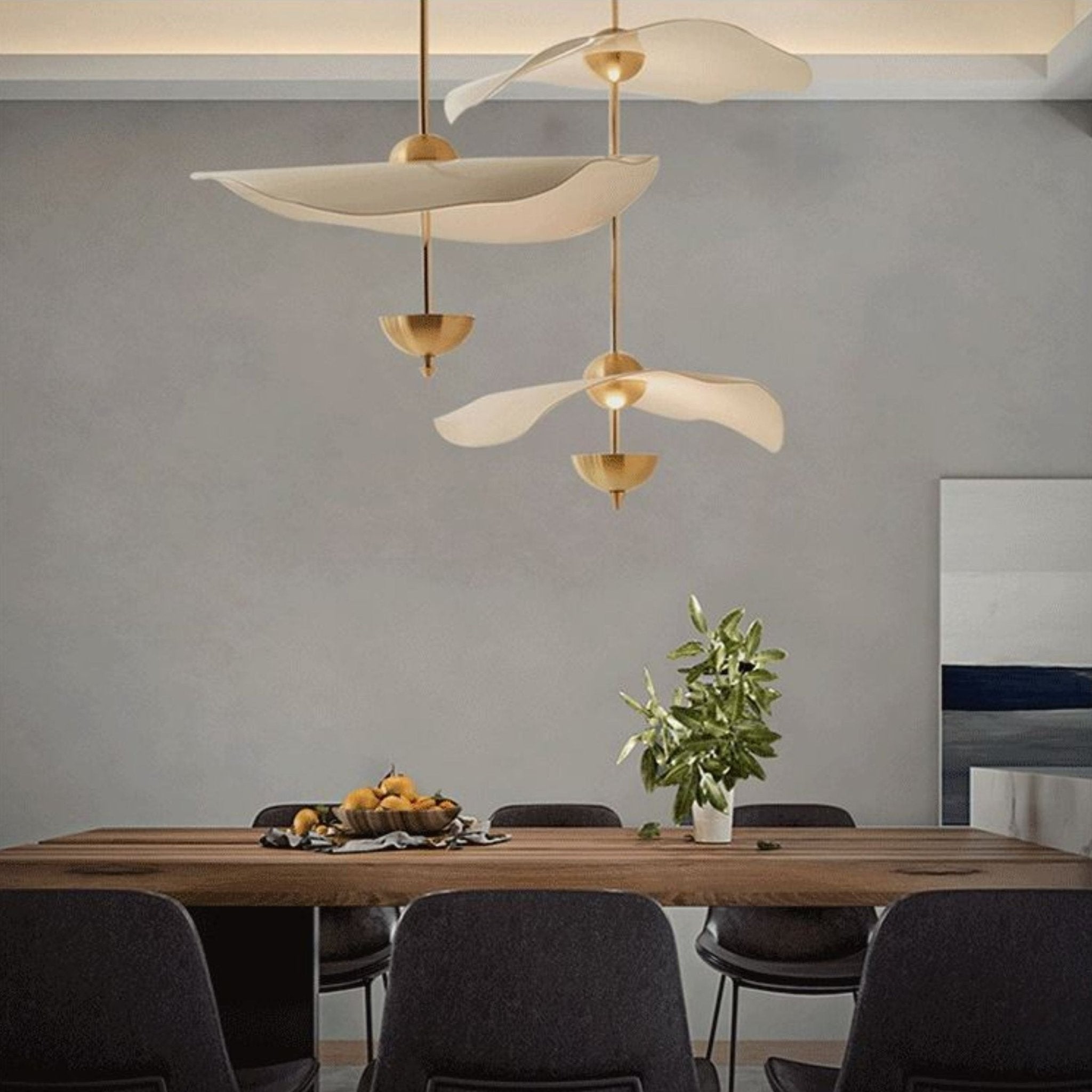 Aurea Double Disc Pendant