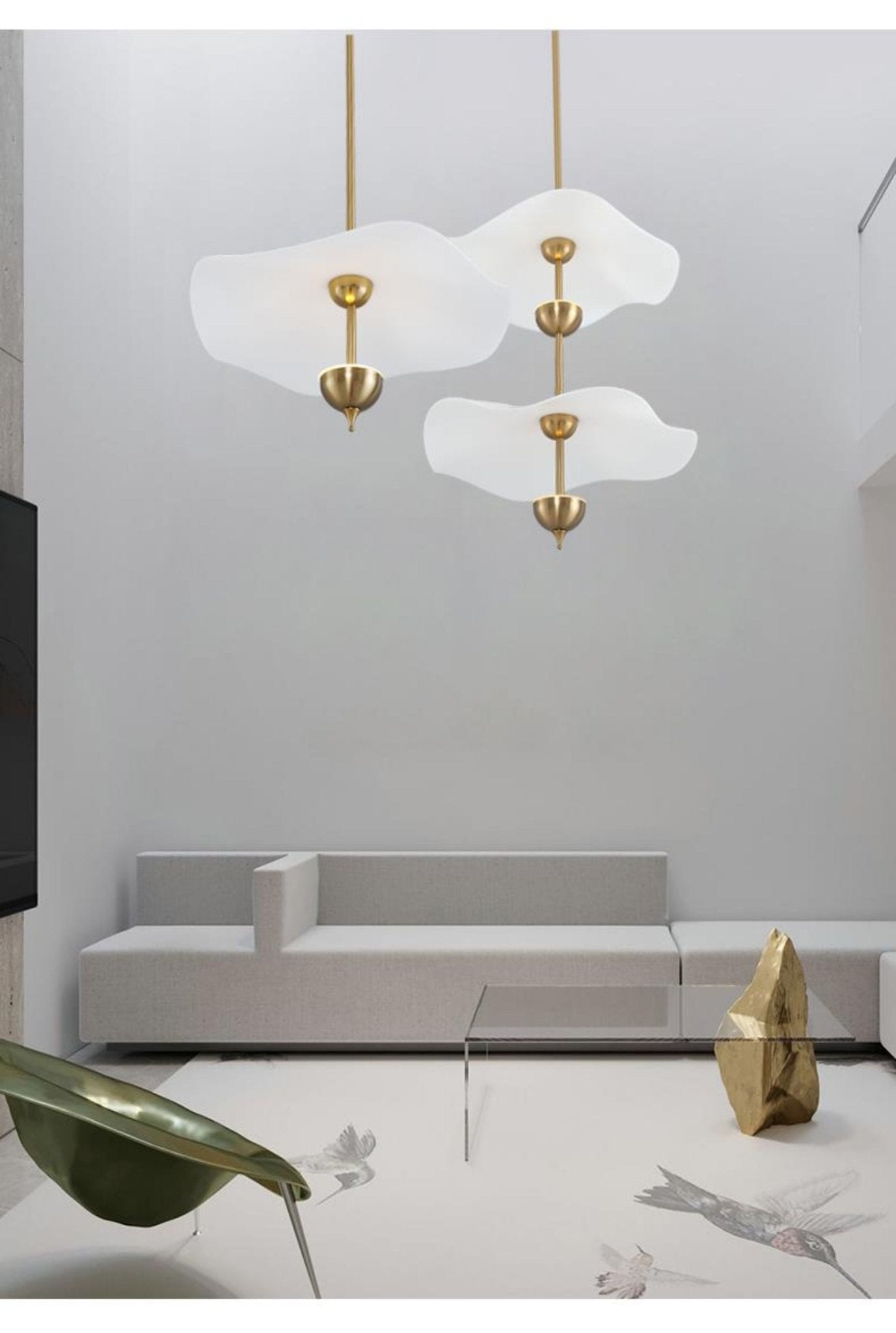 Aurea Double Disc Pendant