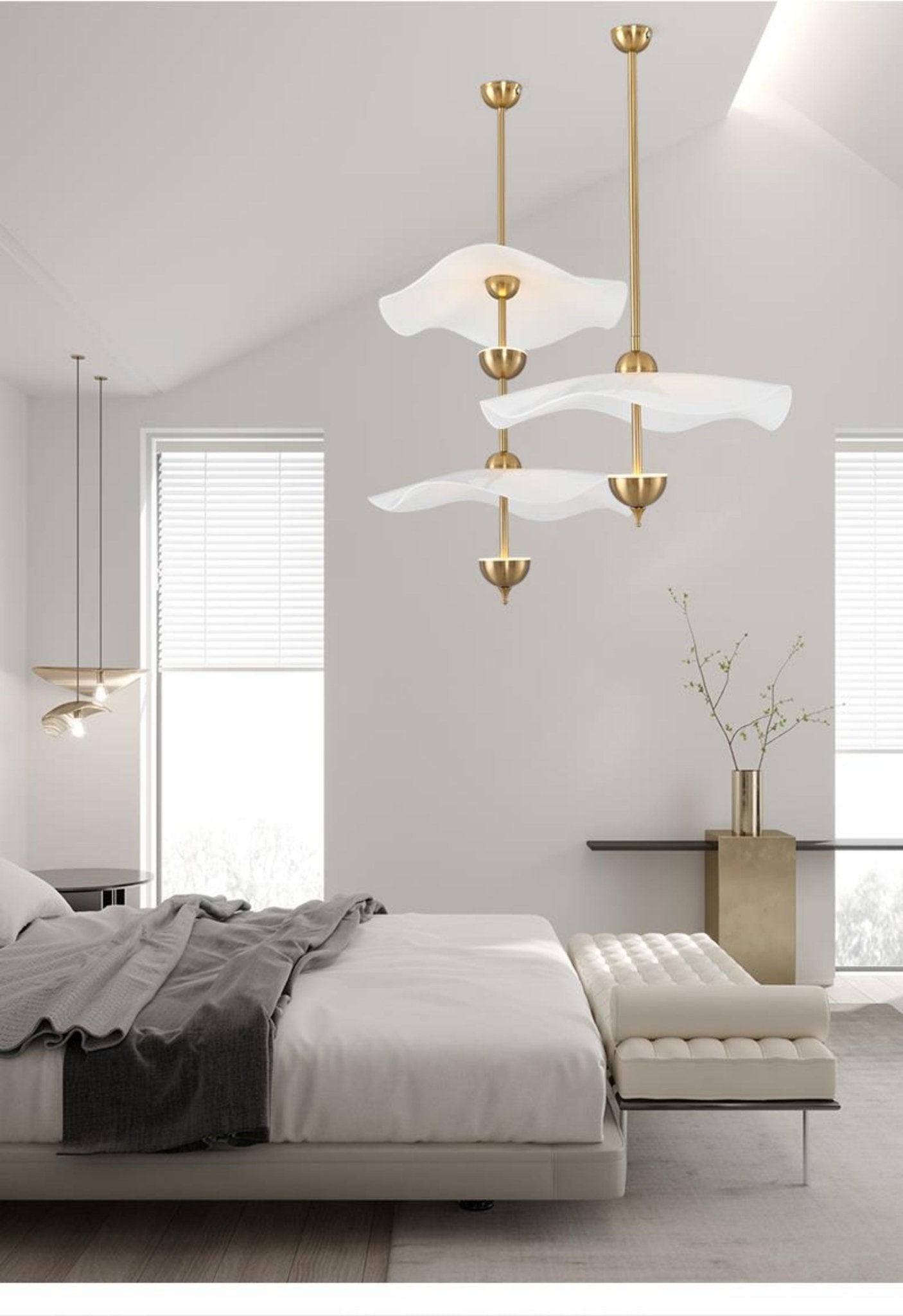 Aurea Double Disc Pendant