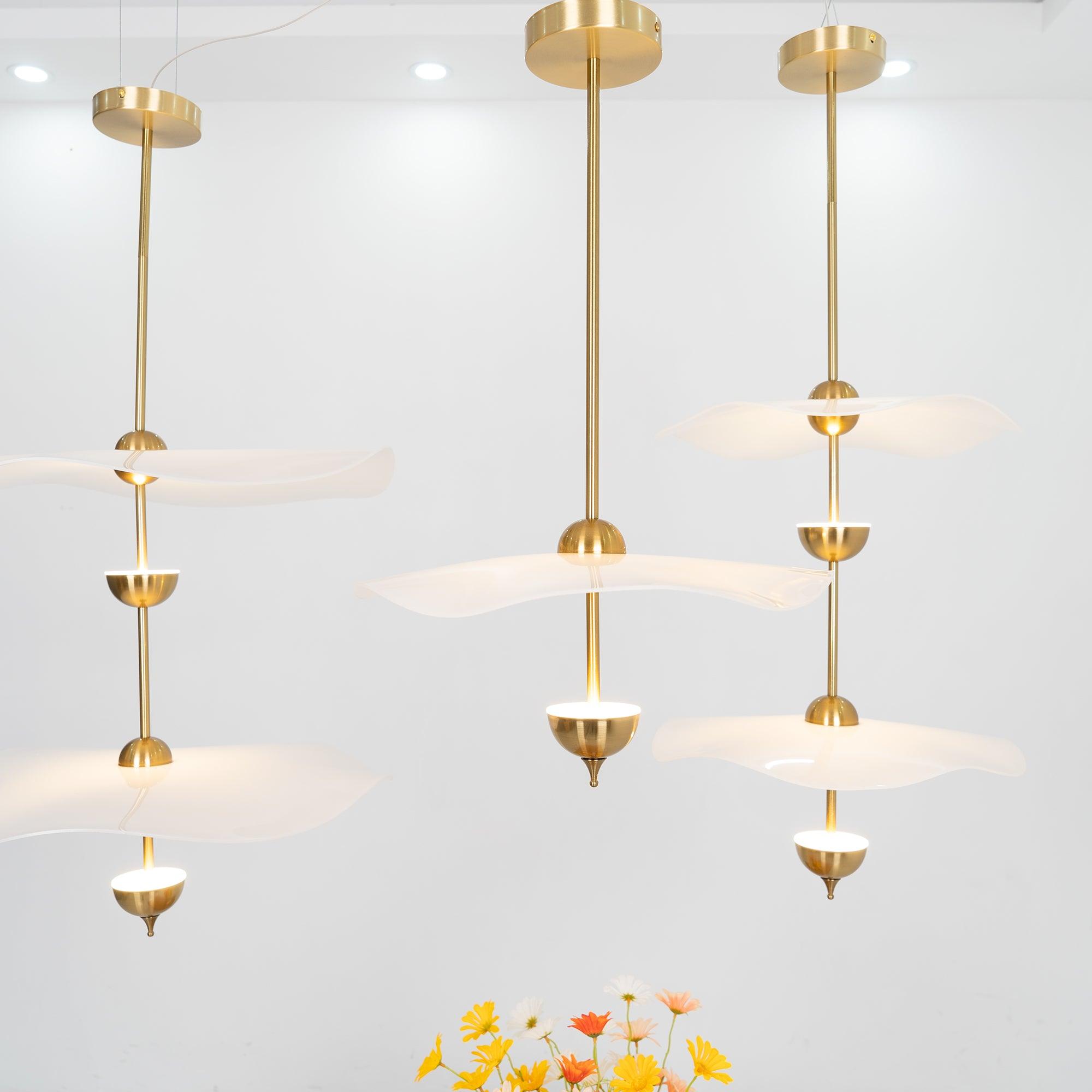 Aurea Double Disc Pendant