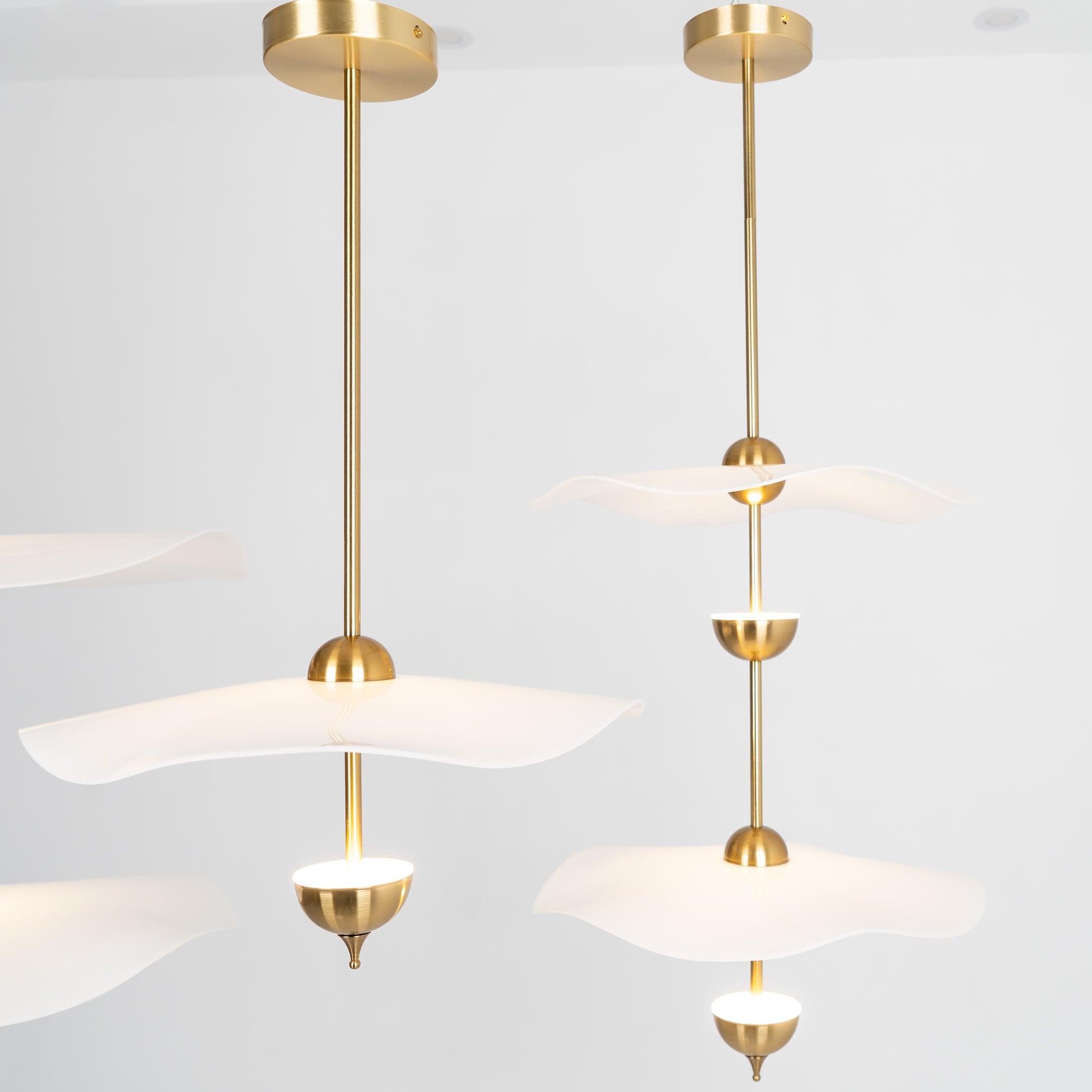 Aurea Double Disc Pendant