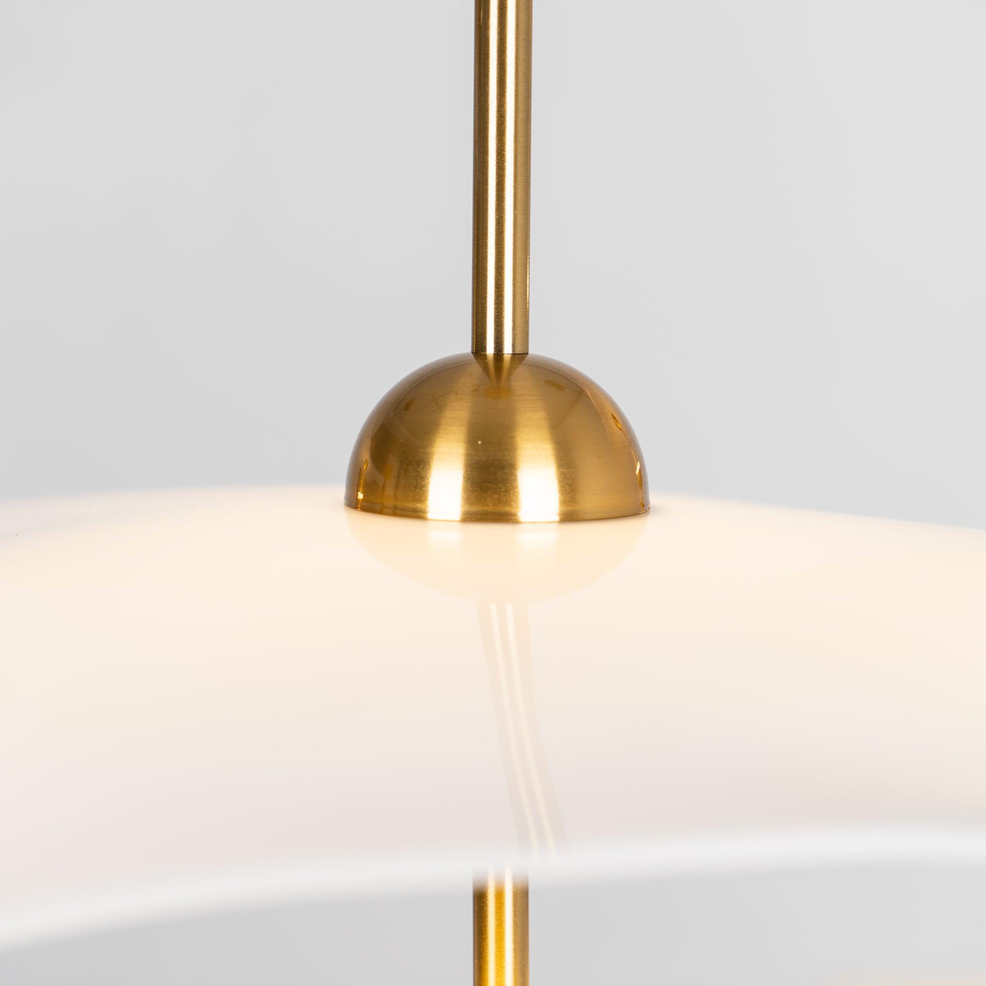 Aurea Double Disc Pendant