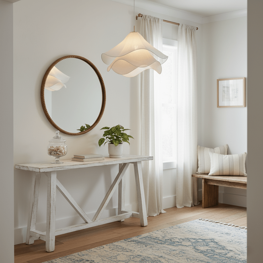 Ondine Pleated Bloom Pendant
