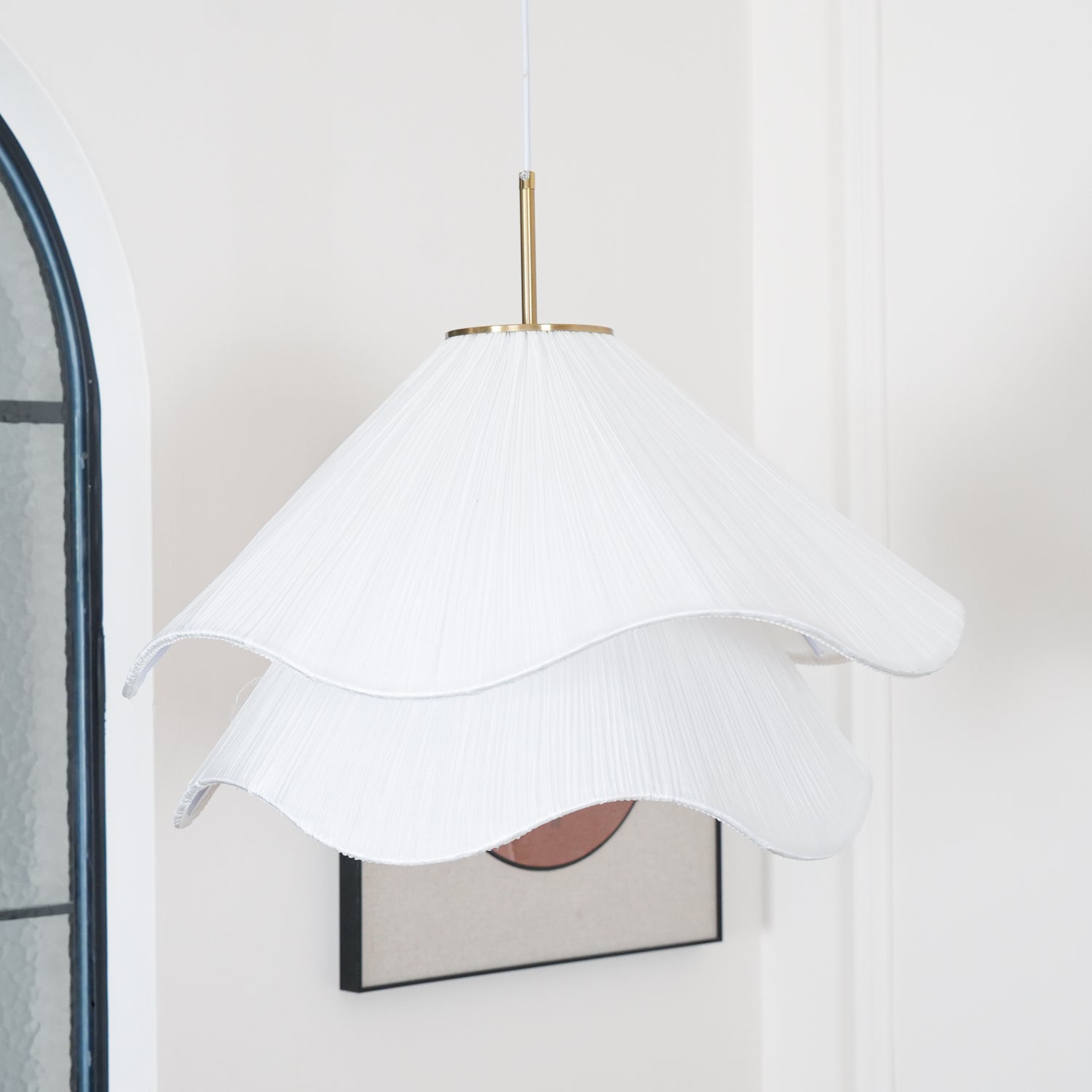Ondine Pleated Bloom Pendant