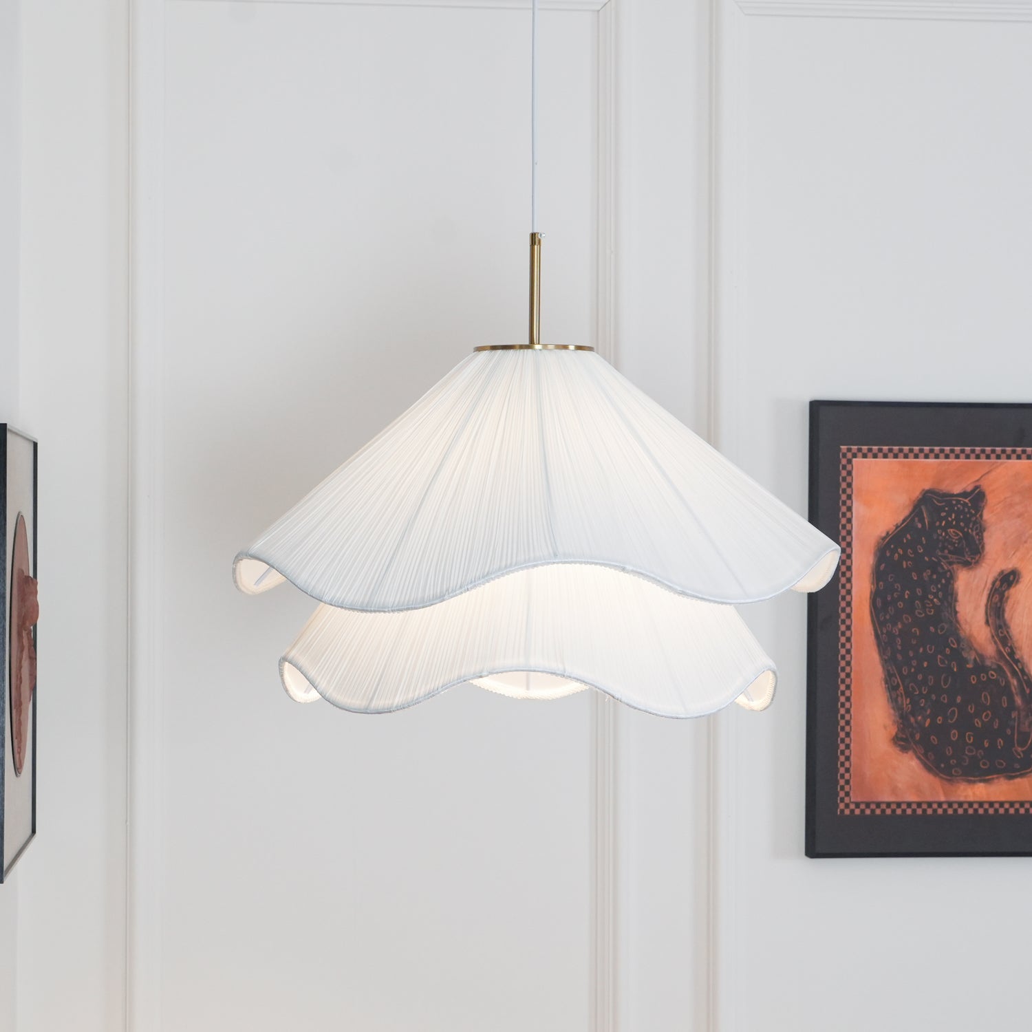 Ondine Pleated Bloom Pendant