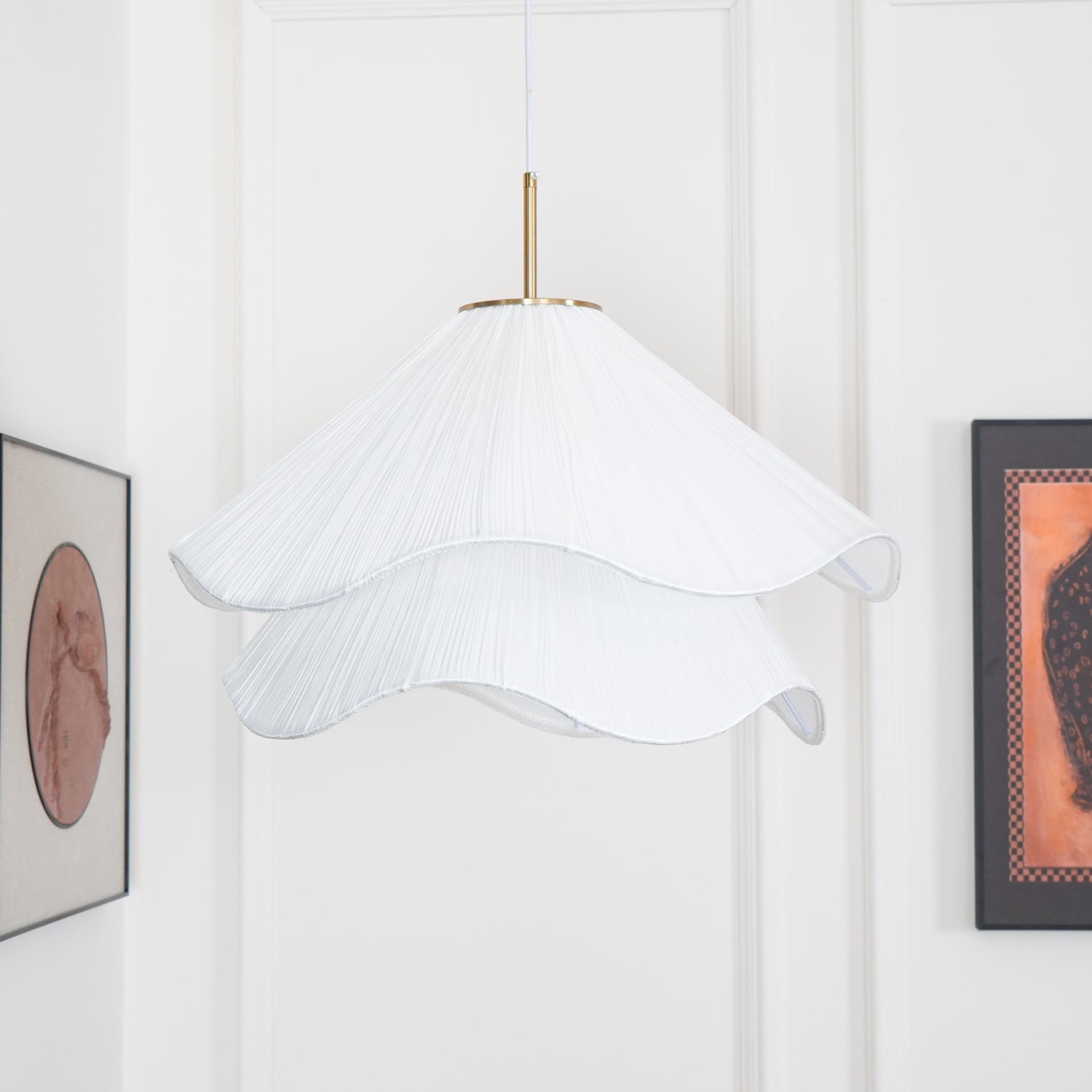 Ondine Pleated Bloom Pendant