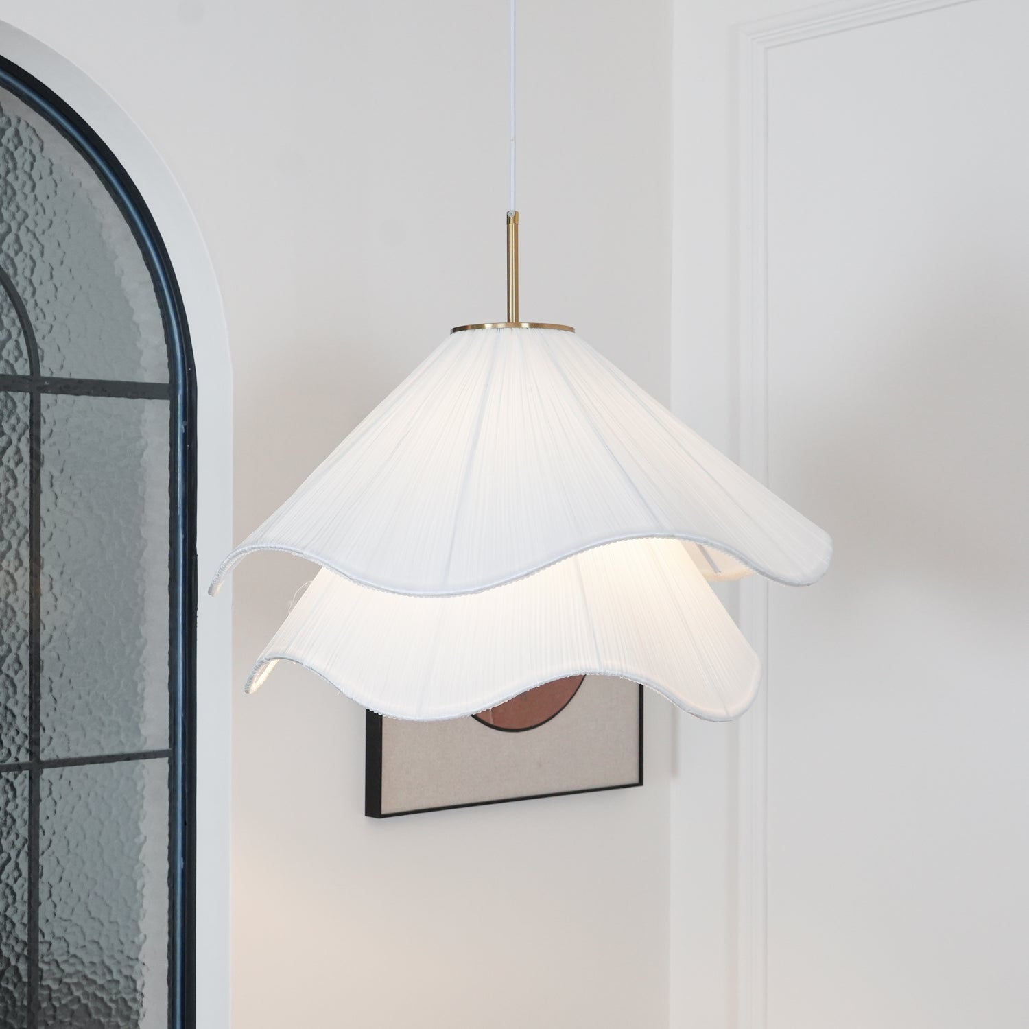Ondine Pleated Bloom Pendant