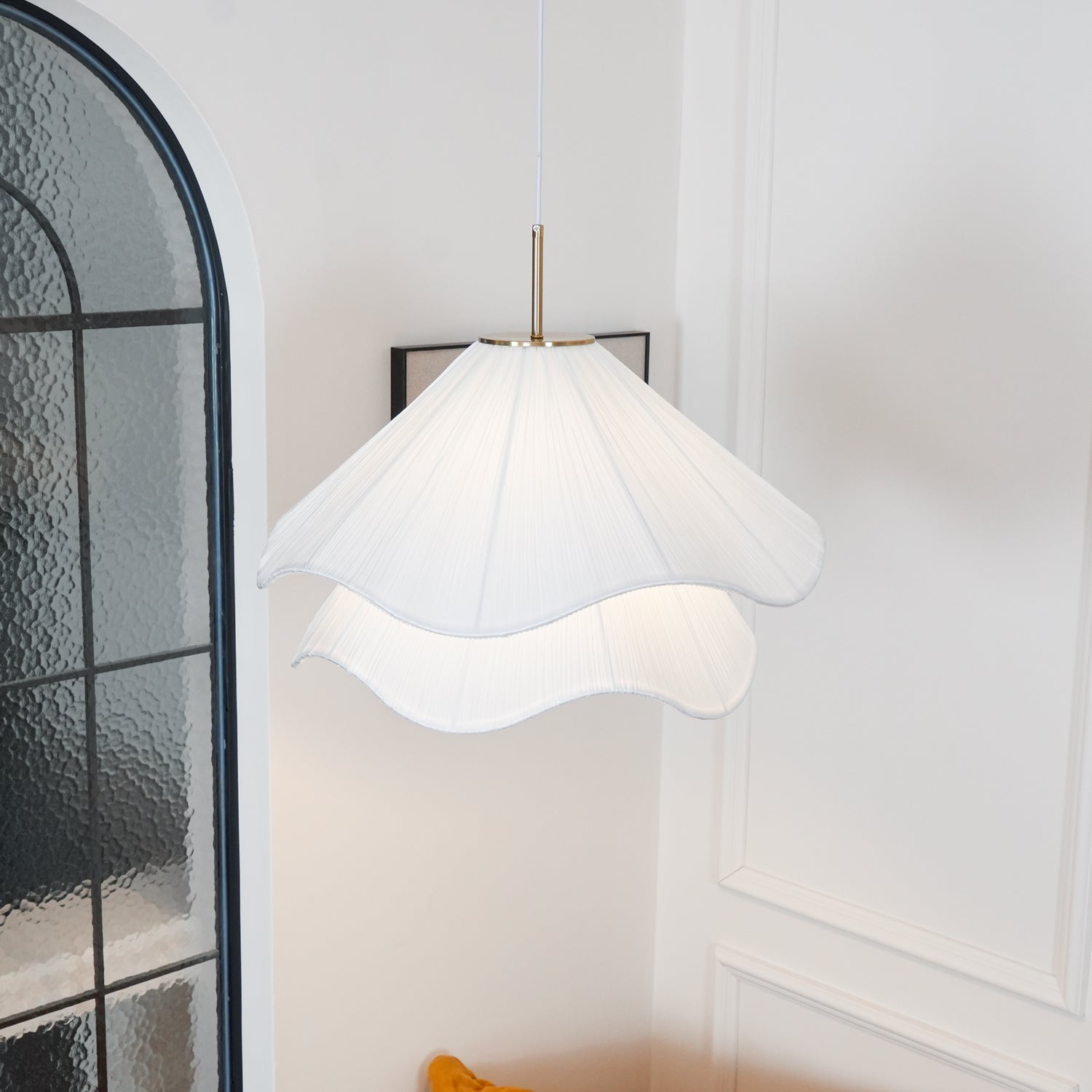 Ondine Pleated Bloom Pendant