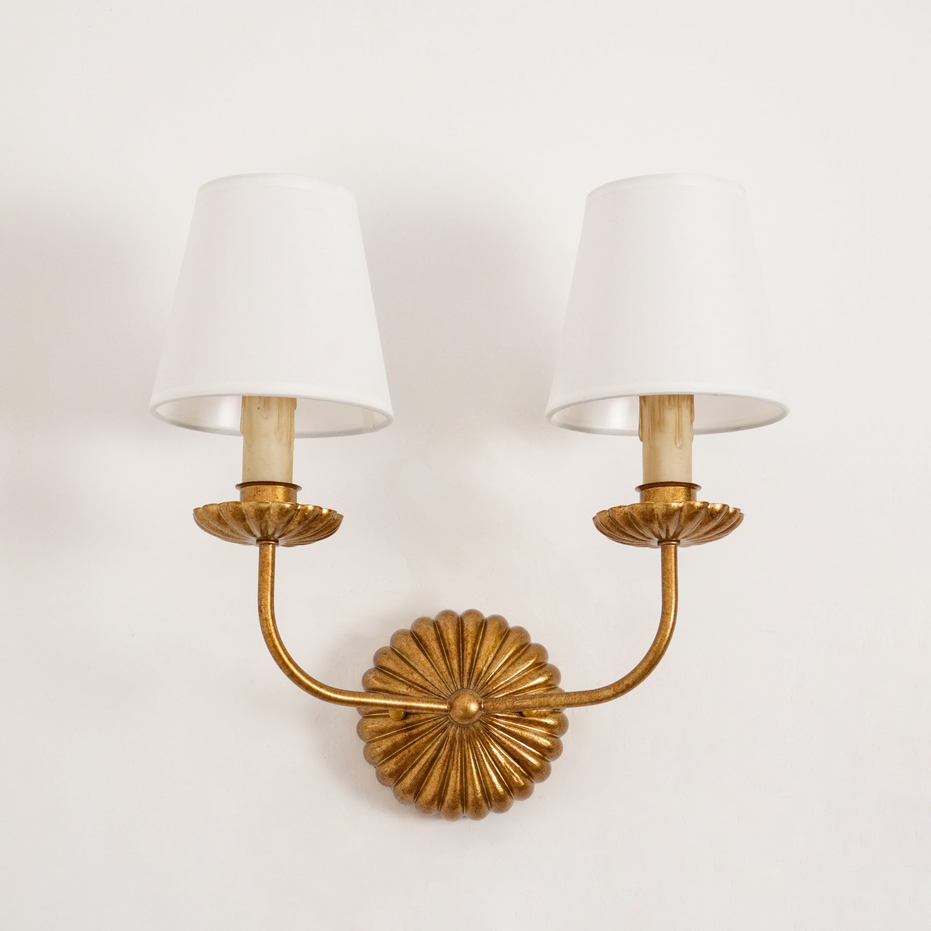 Odessa Gold Candle Sconce