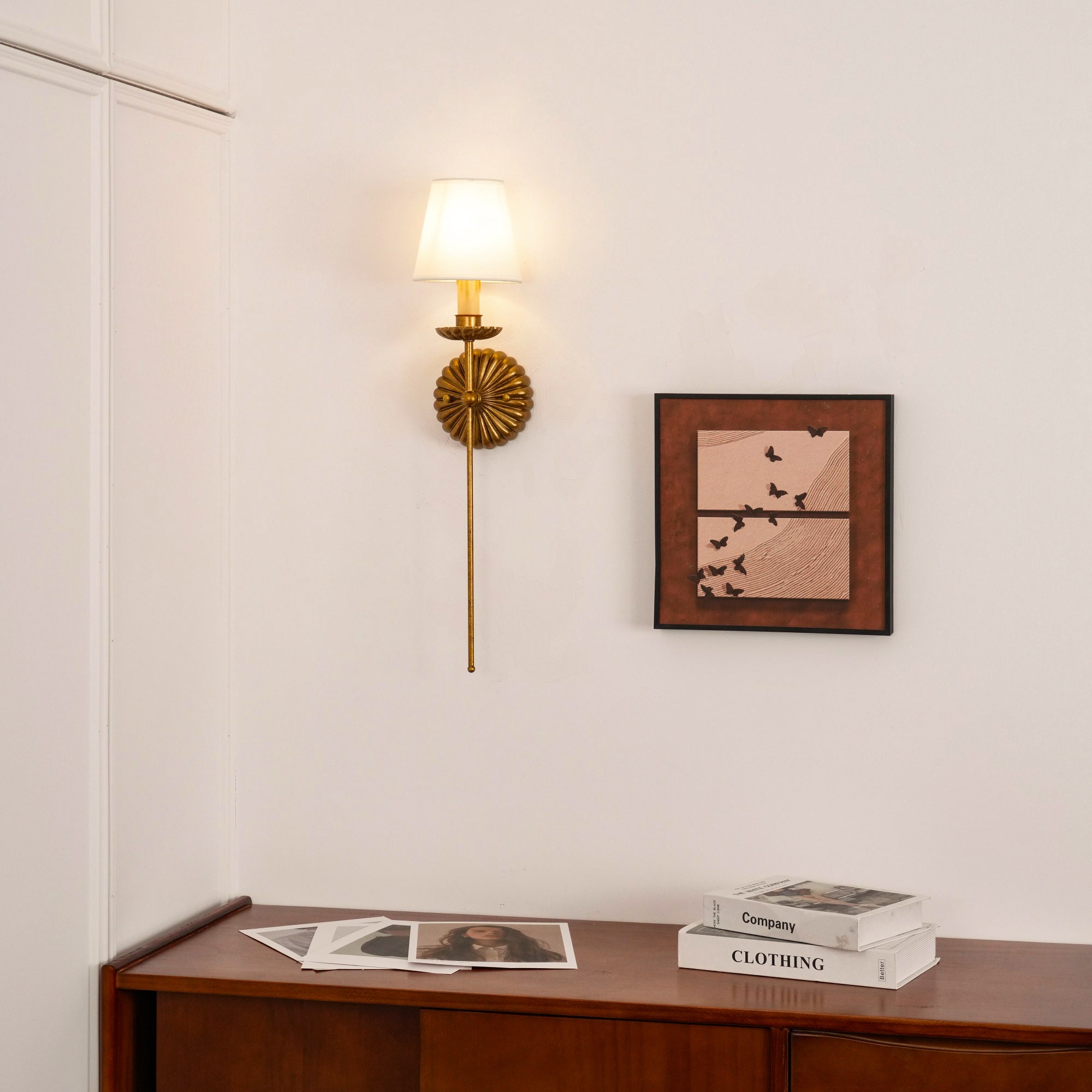 Odessa Gold Candle Sconce