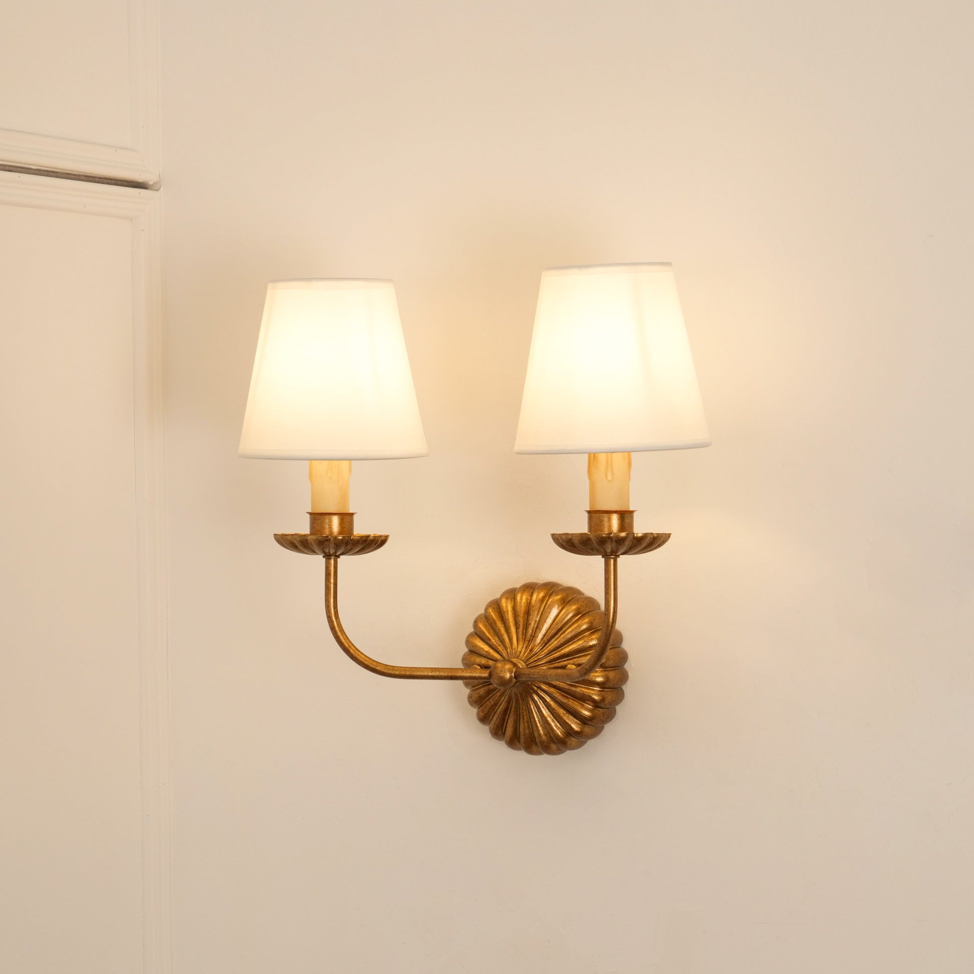 Odessa Gold Candle Sconce