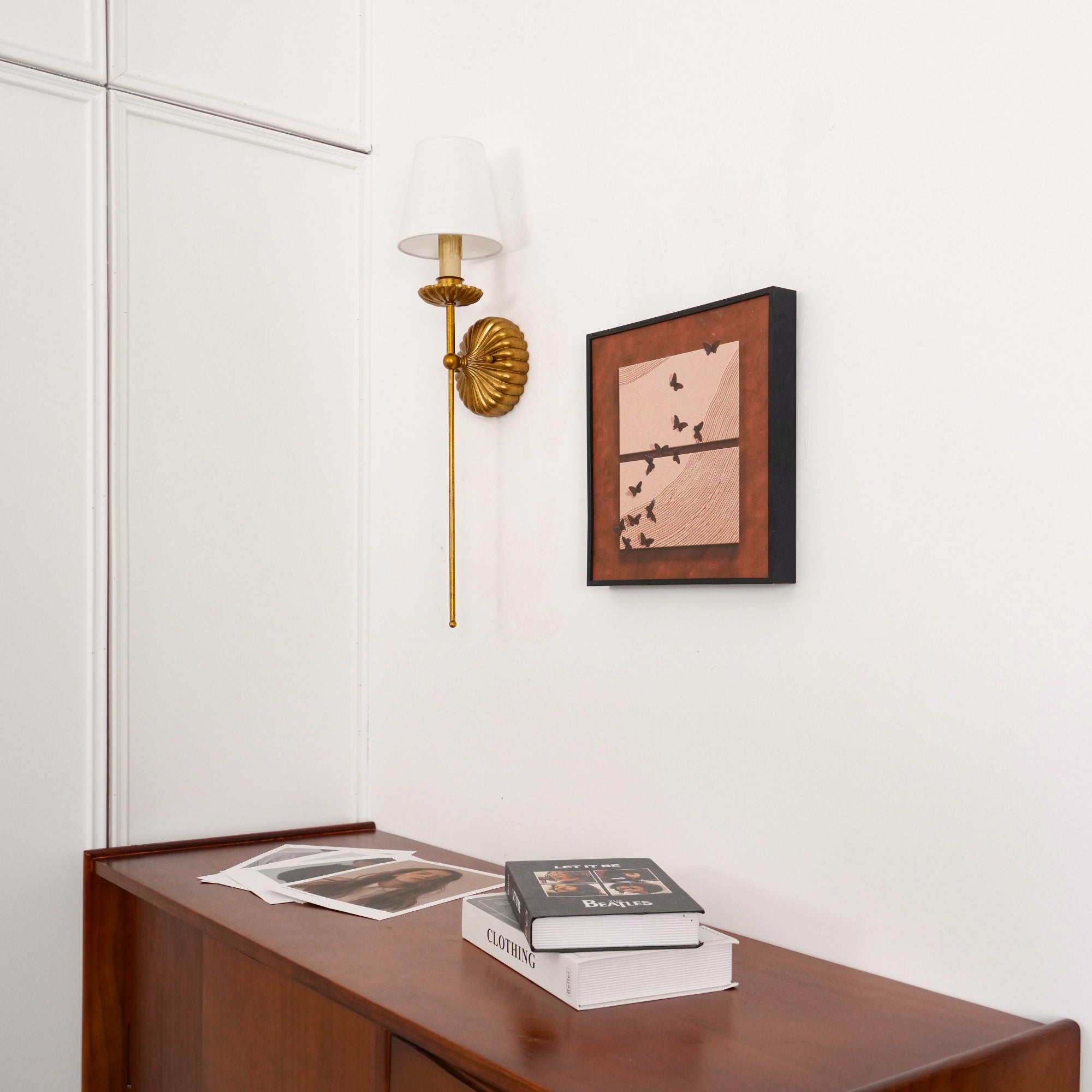 Odessa Gold Candle Sconce