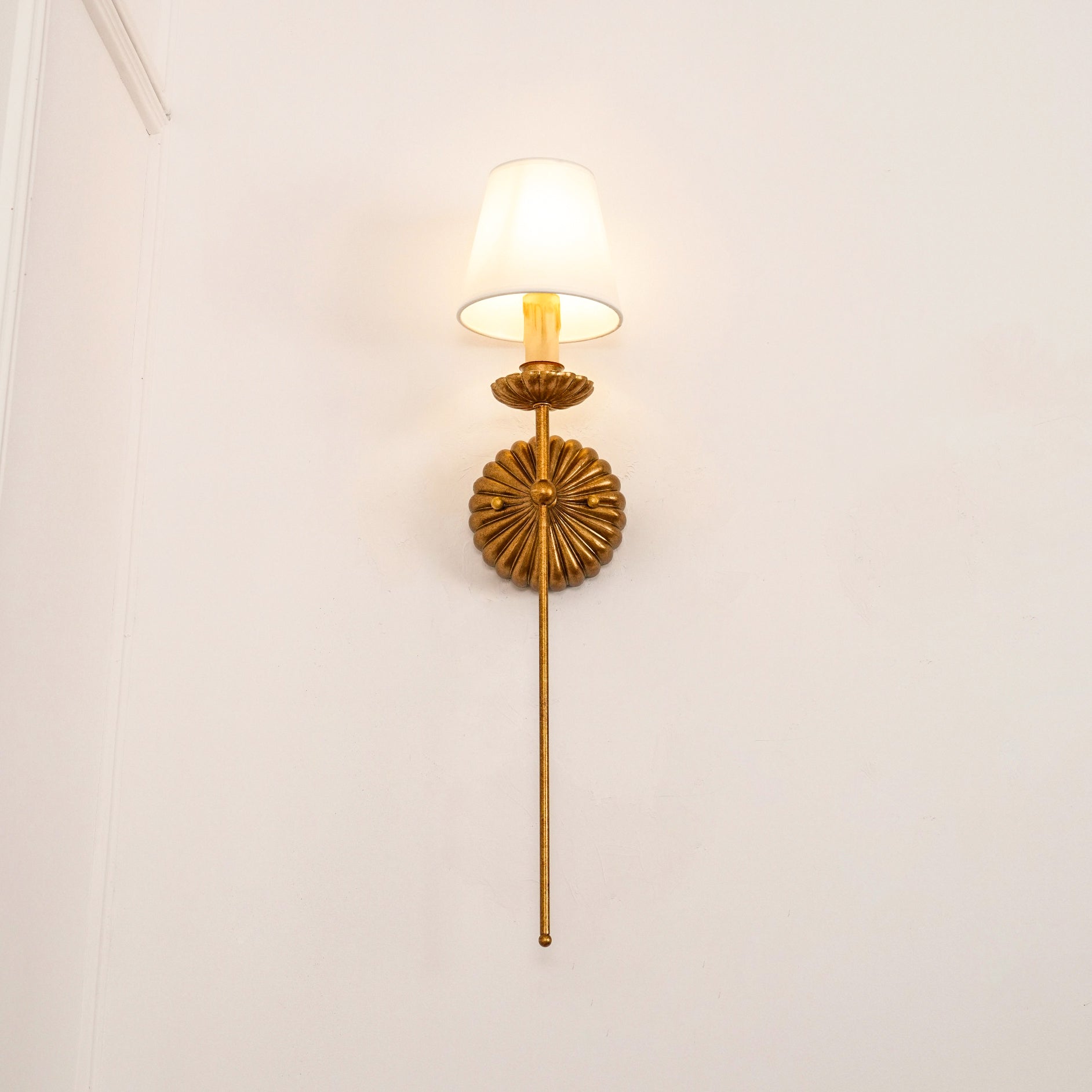 Odessa Gold Candle Sconce
