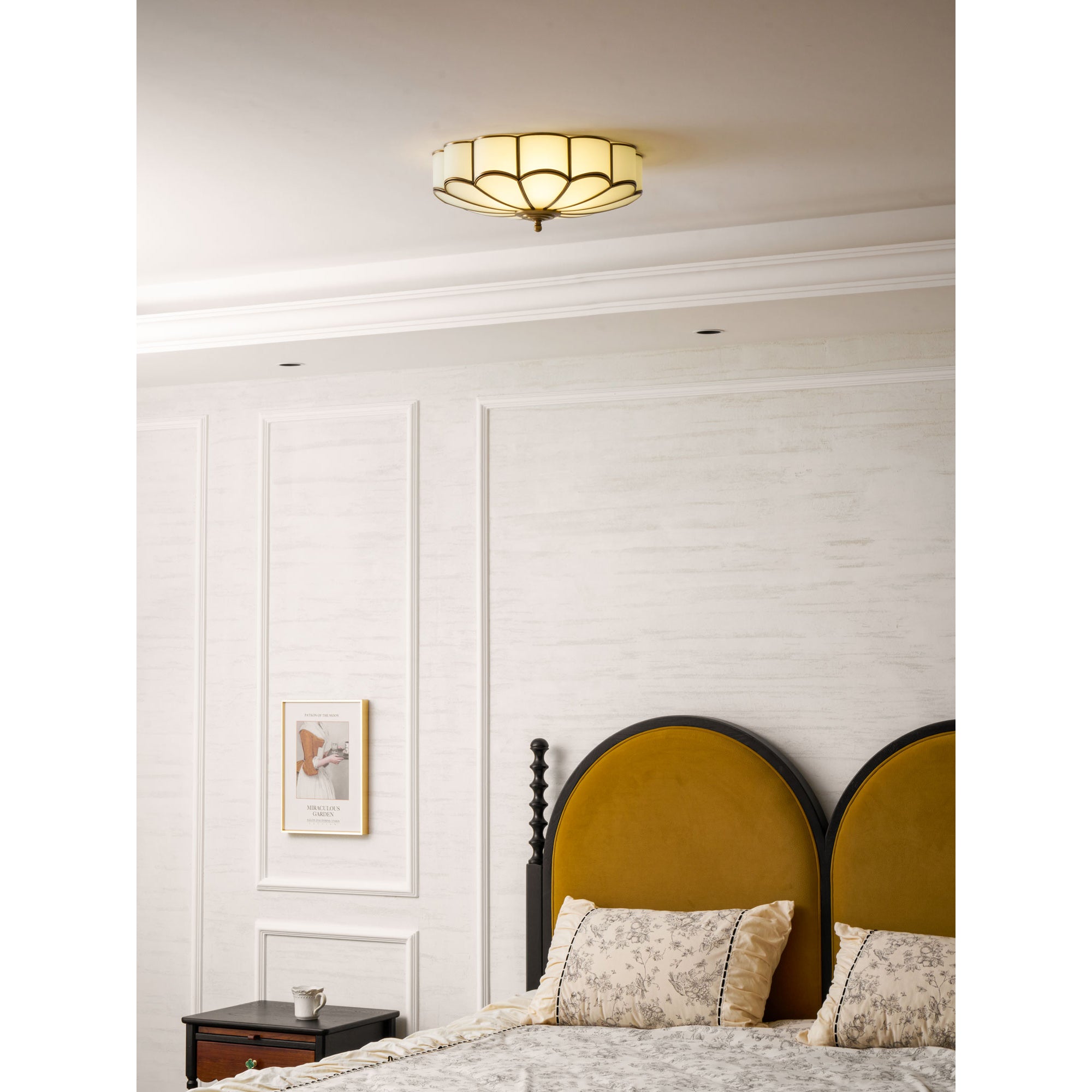 Fleurette Glass Ceiling Light