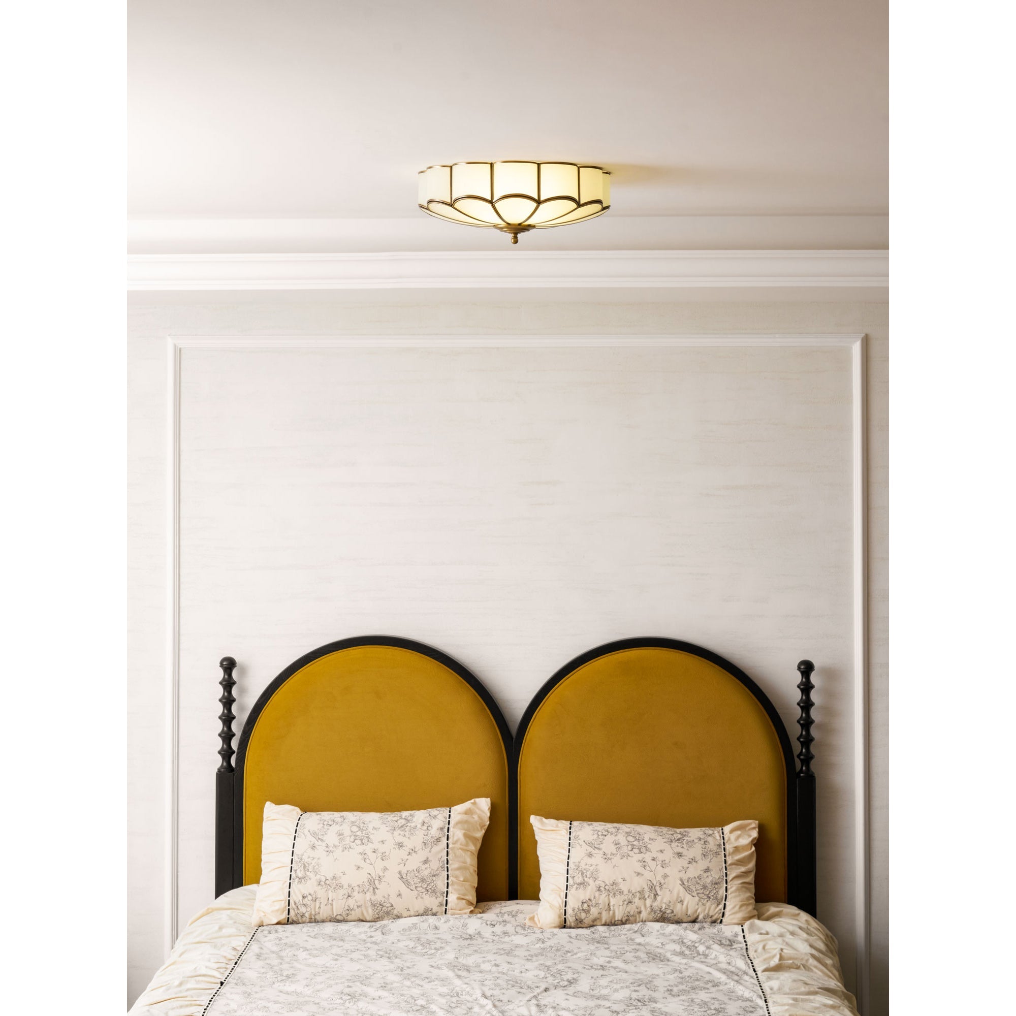Fleurette Glass Ceiling Light