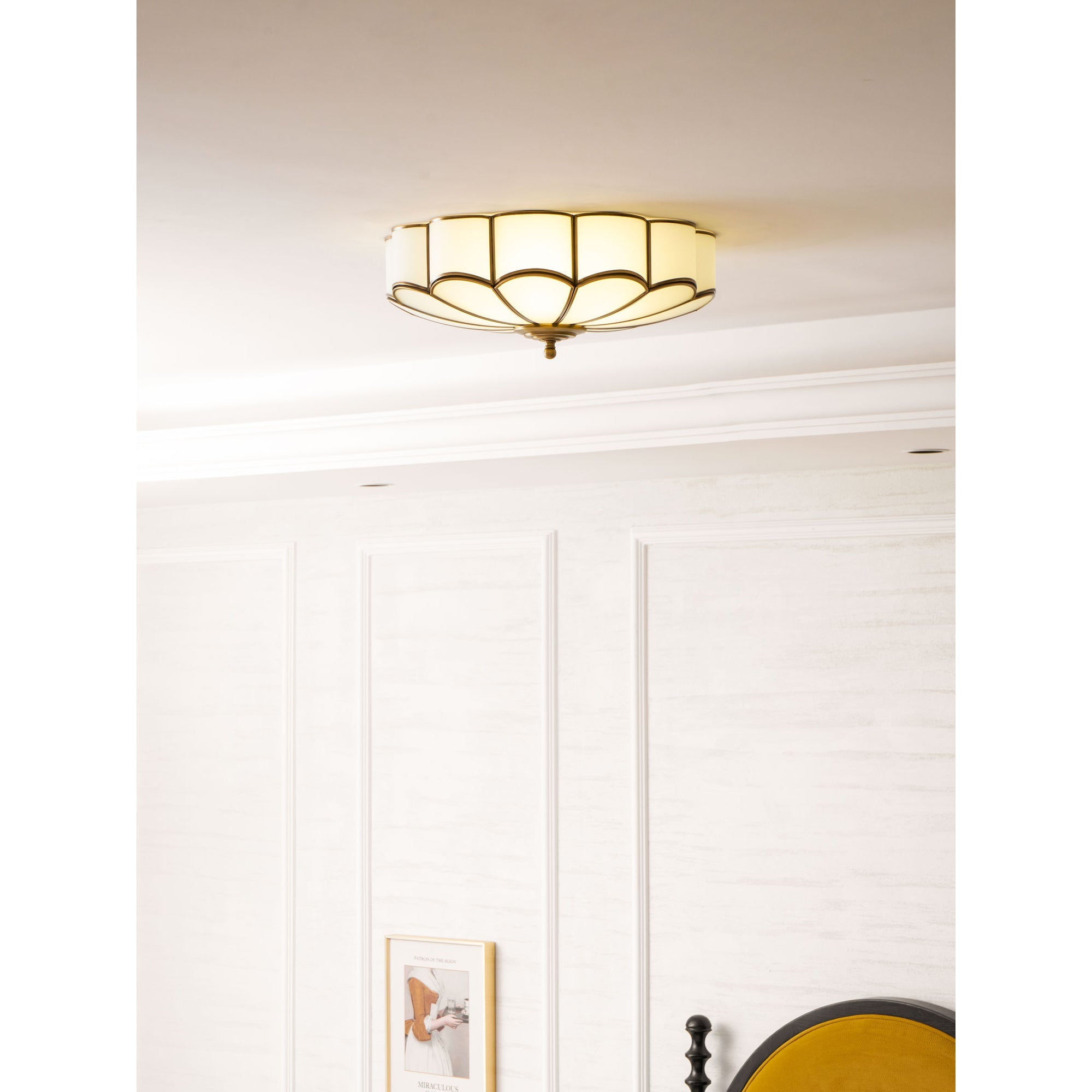 Fleurette Glass Ceiling Light