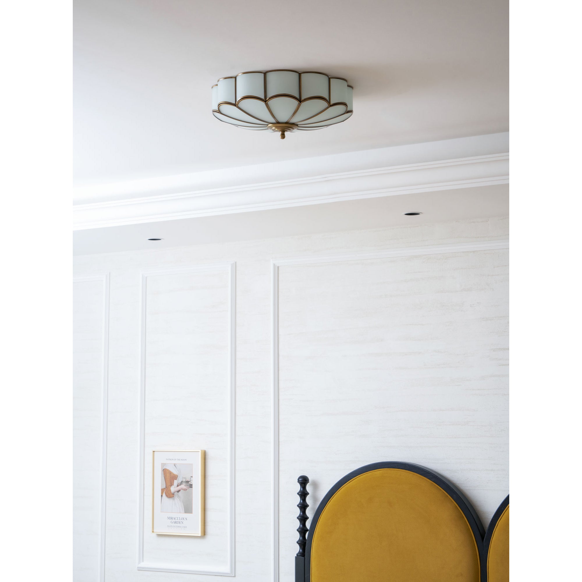 Fleurette Glass Ceiling Light