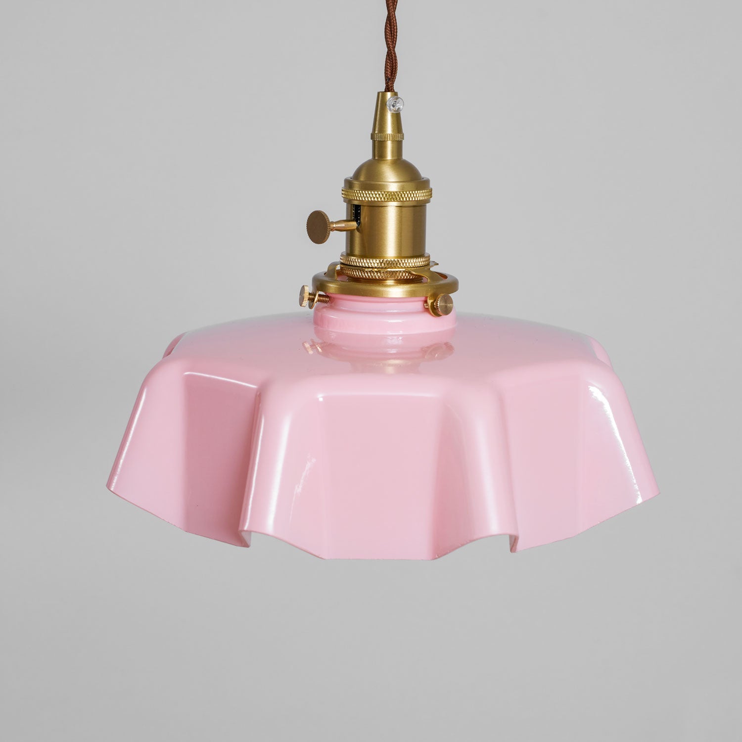Fleurette Petal Glass Mini Pendant