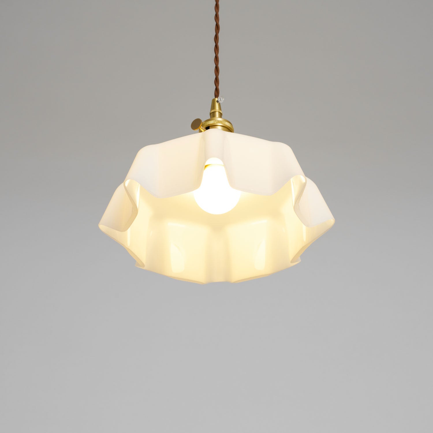 Fleurette Petal Glass Mini Pendant