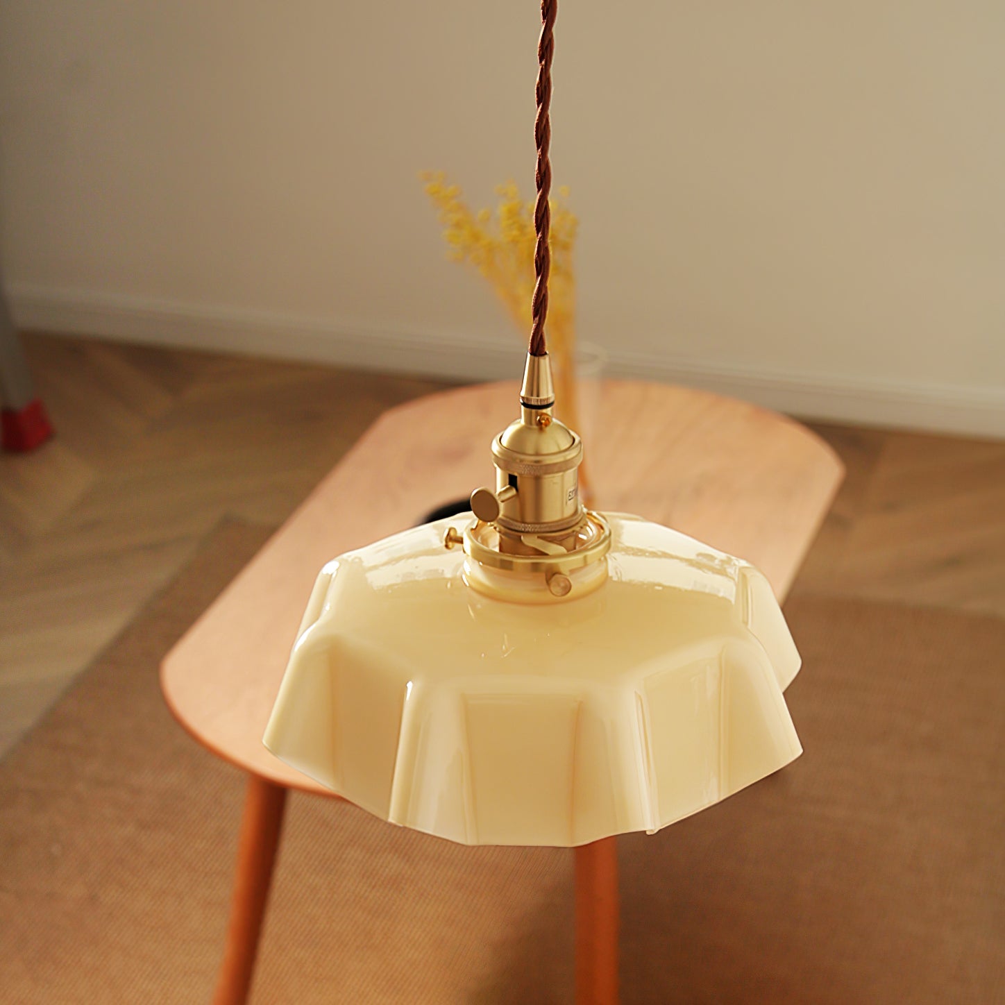 Fleurette Petal Glass Mini Pendant