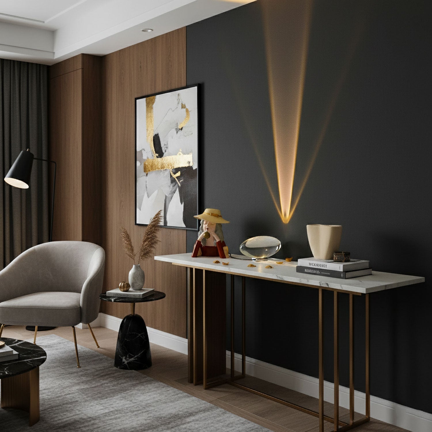 Pebble Crystal Accent Lamp