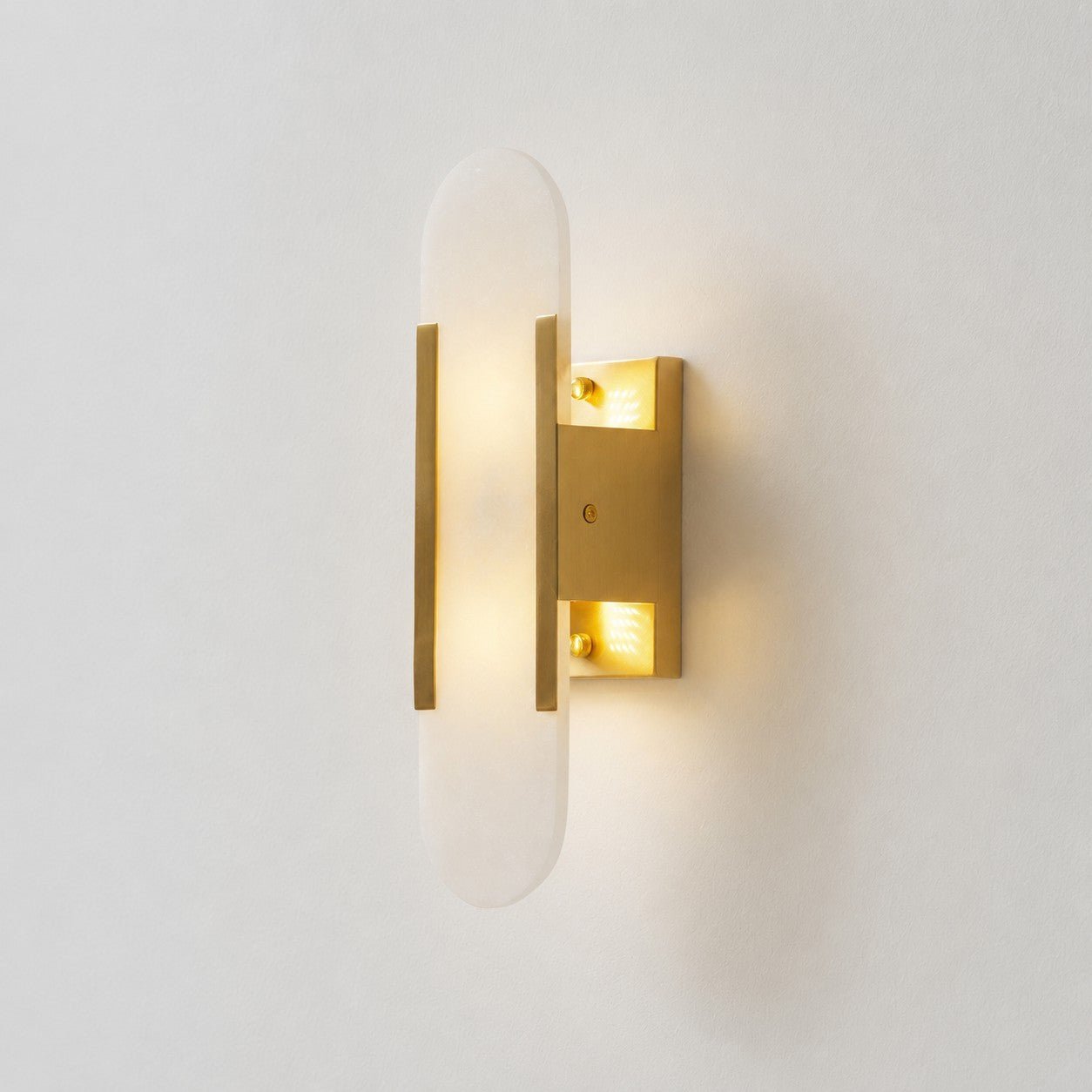 Lumia Stone Column Sconce