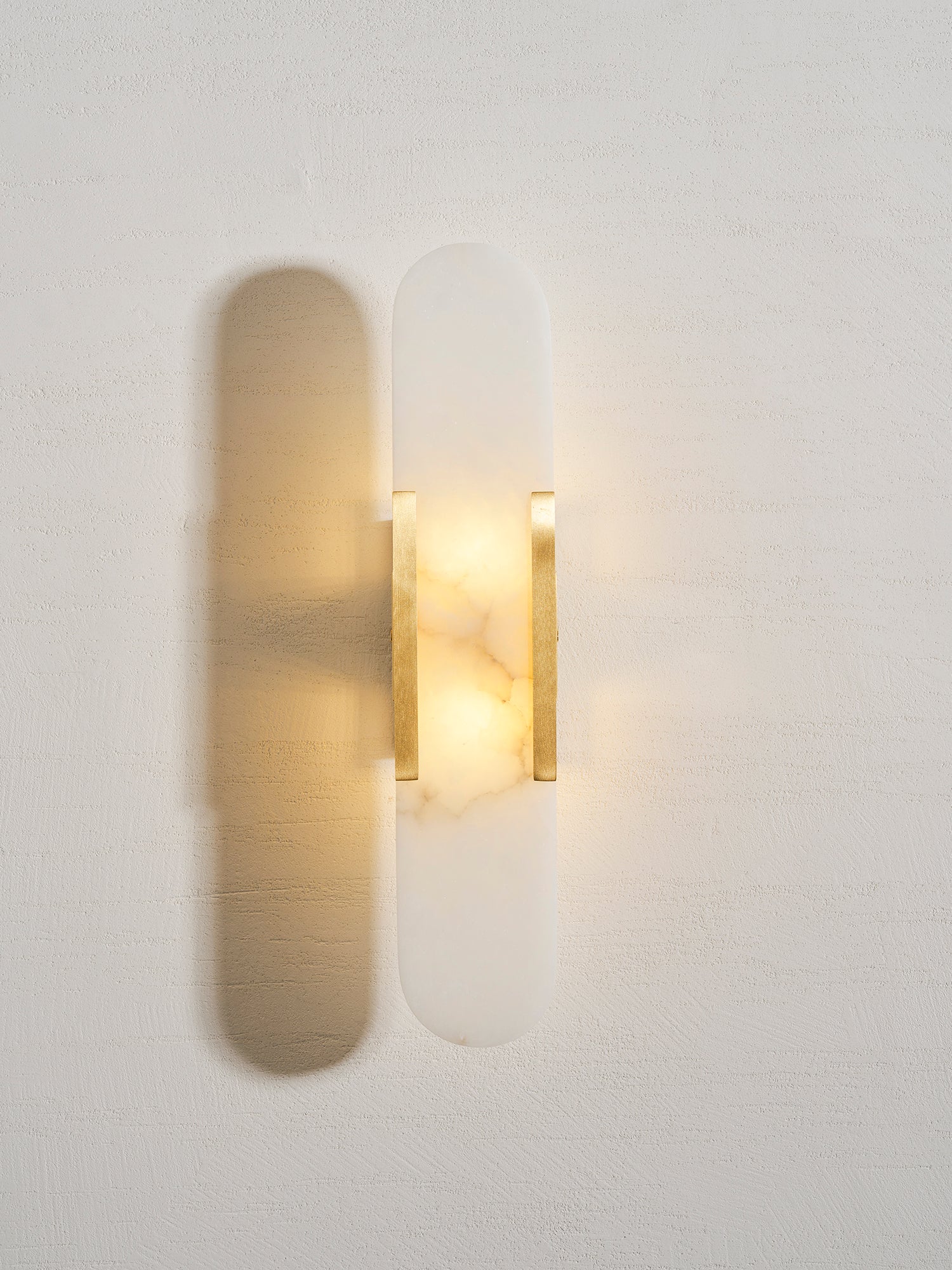 Lumia Stone Column Sconce