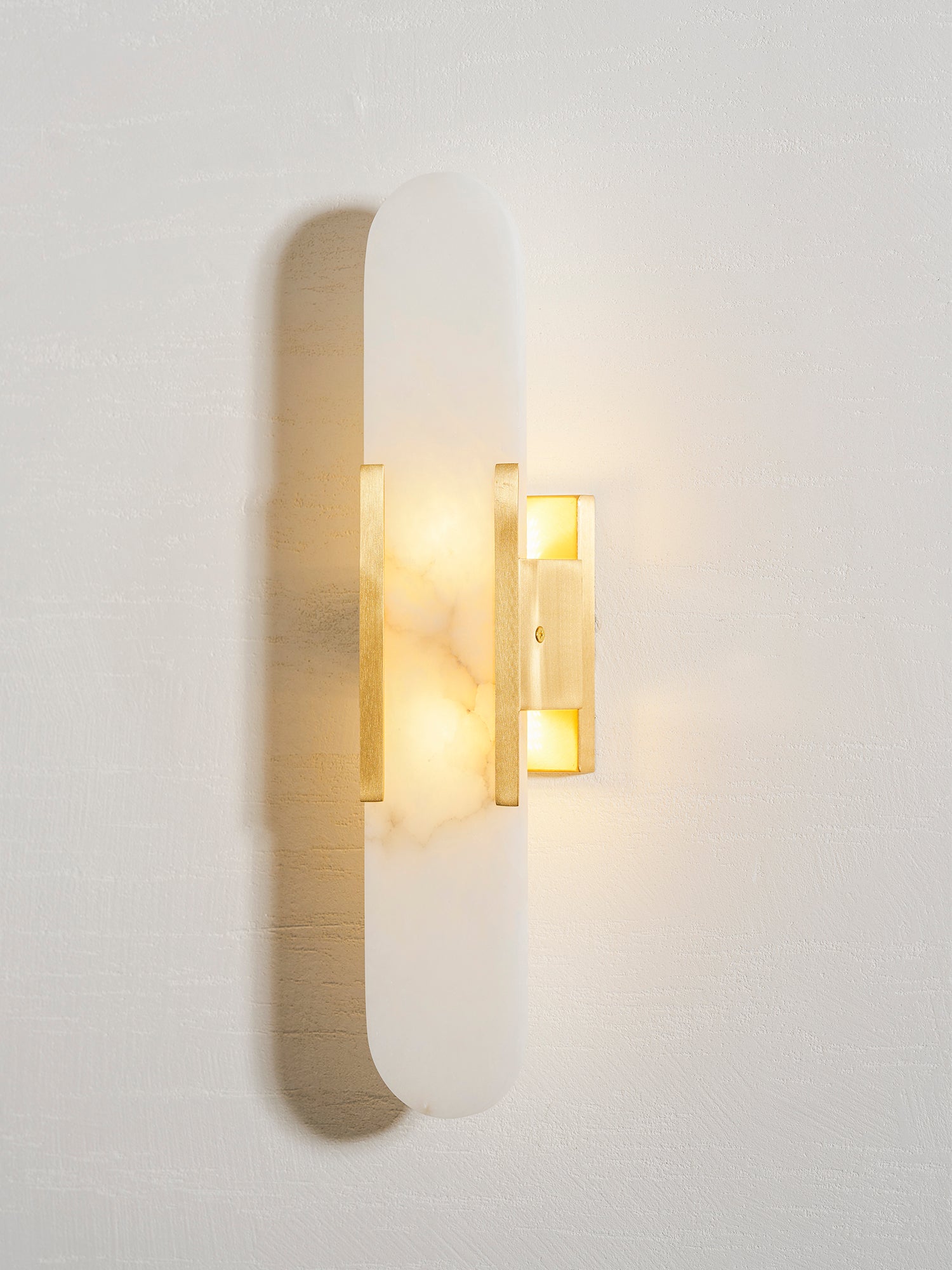 Lumia Stone Column Sconce