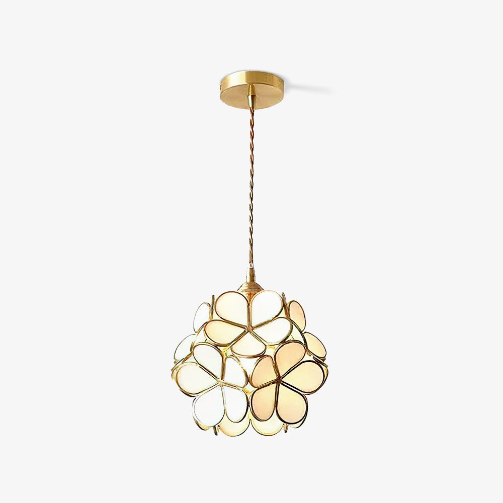 Petal Handblown Glass Pendant
