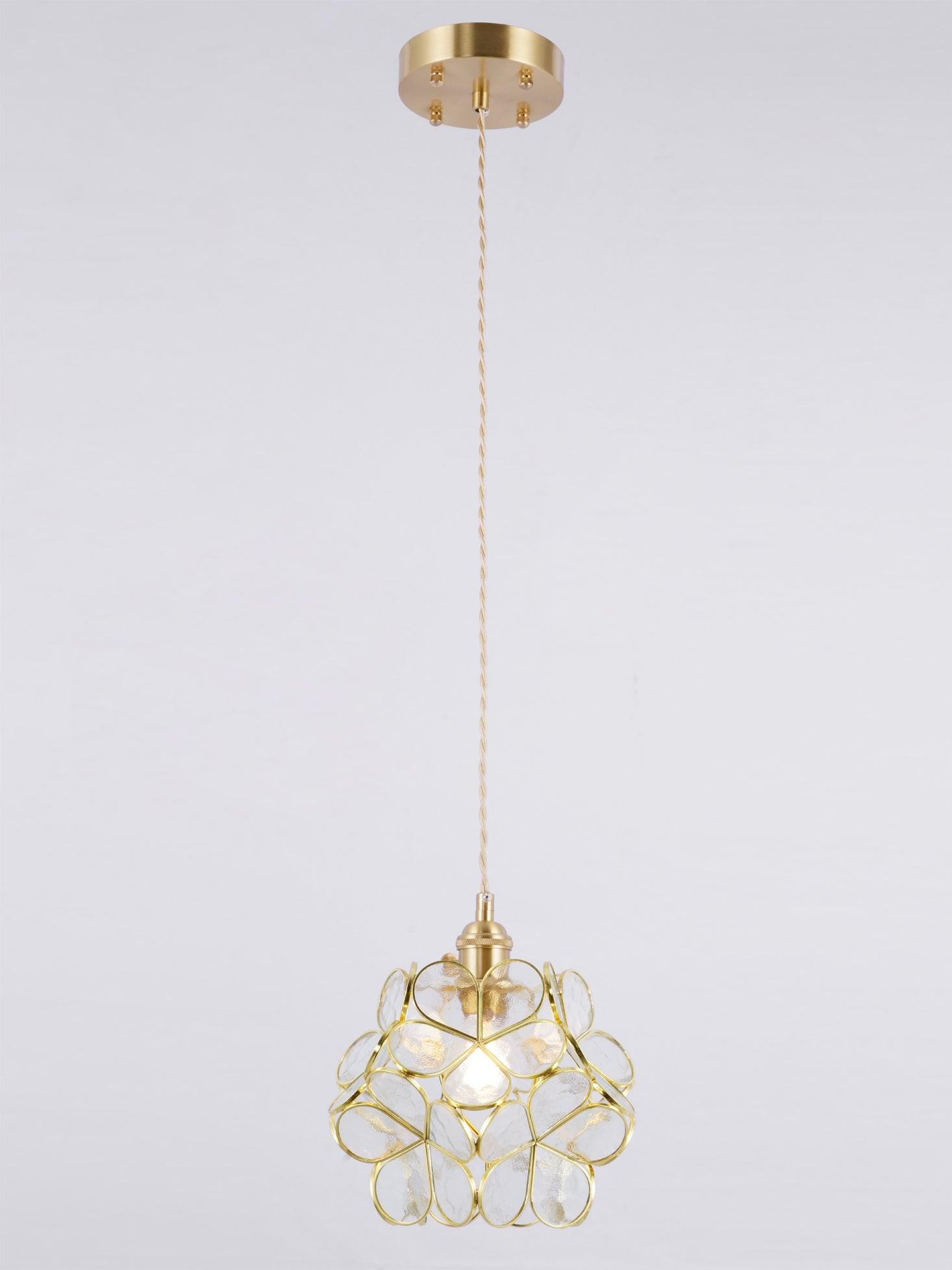 Petal Handblown Glass Pendant