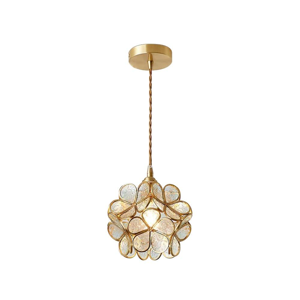 Petal Handblown Glass Pendant
