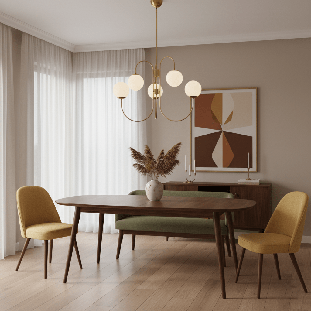 Heron Gooseneck Chandelier