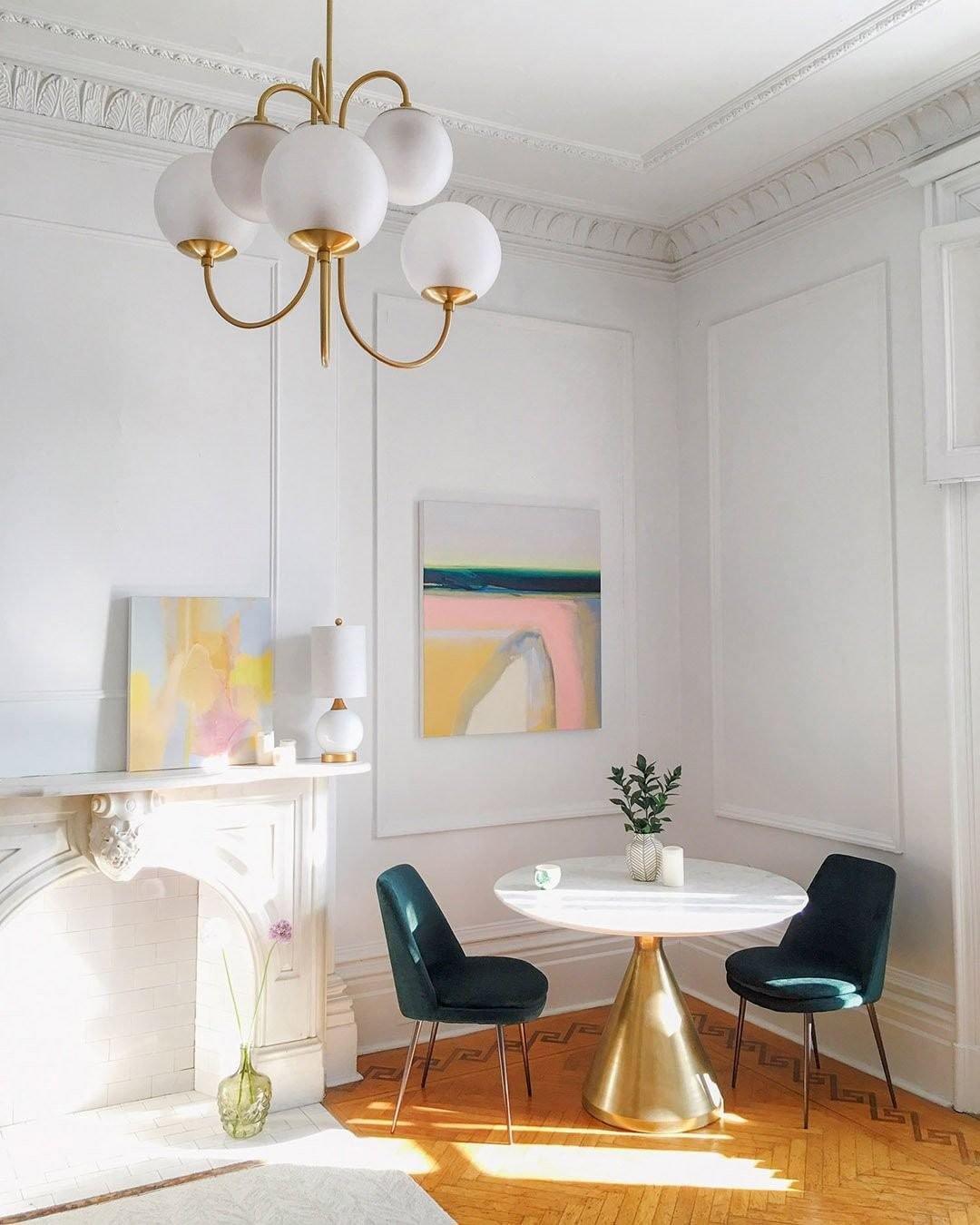 Heron Gooseneck Chandelier