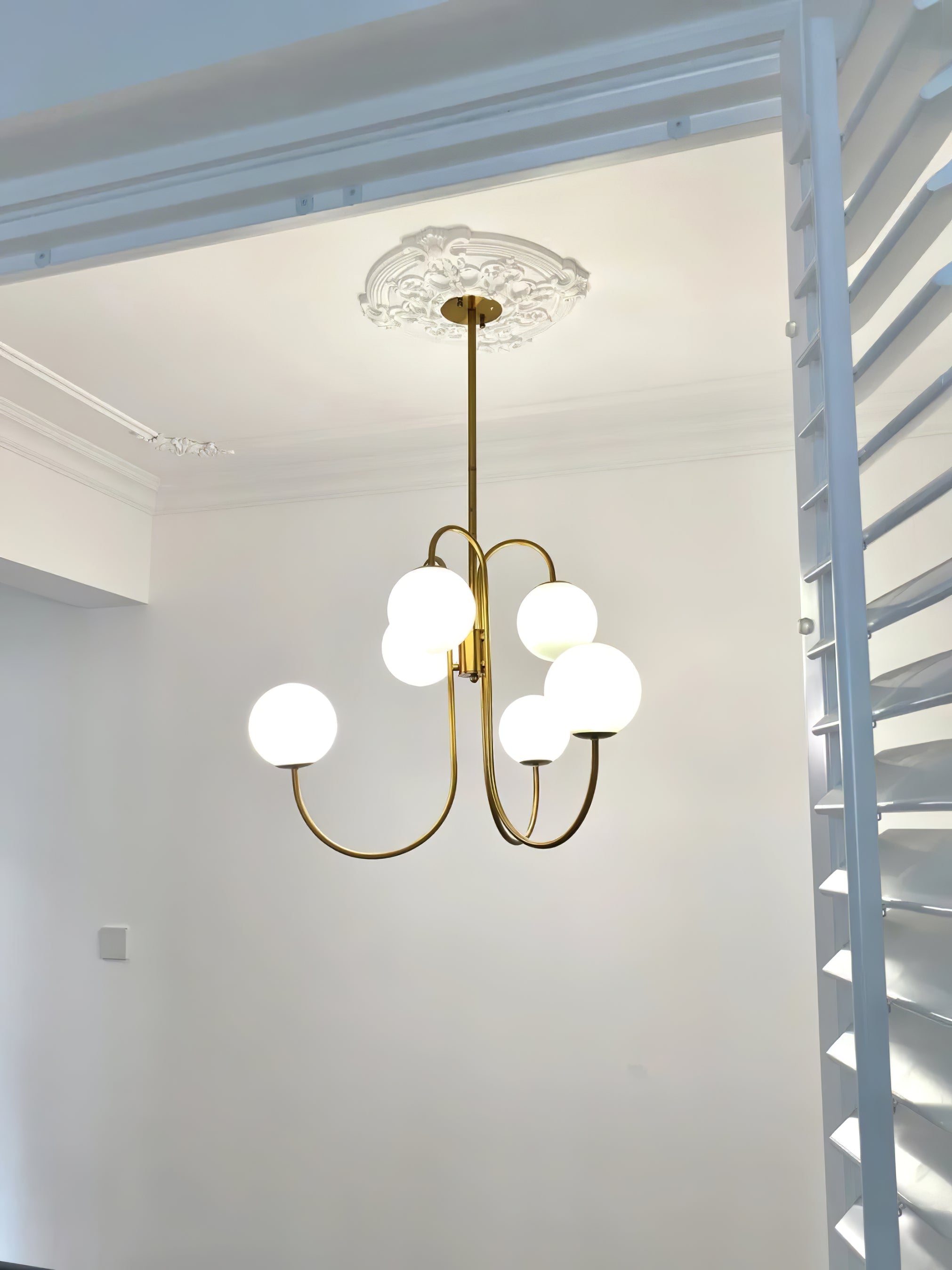 Heron Gooseneck Chandelier