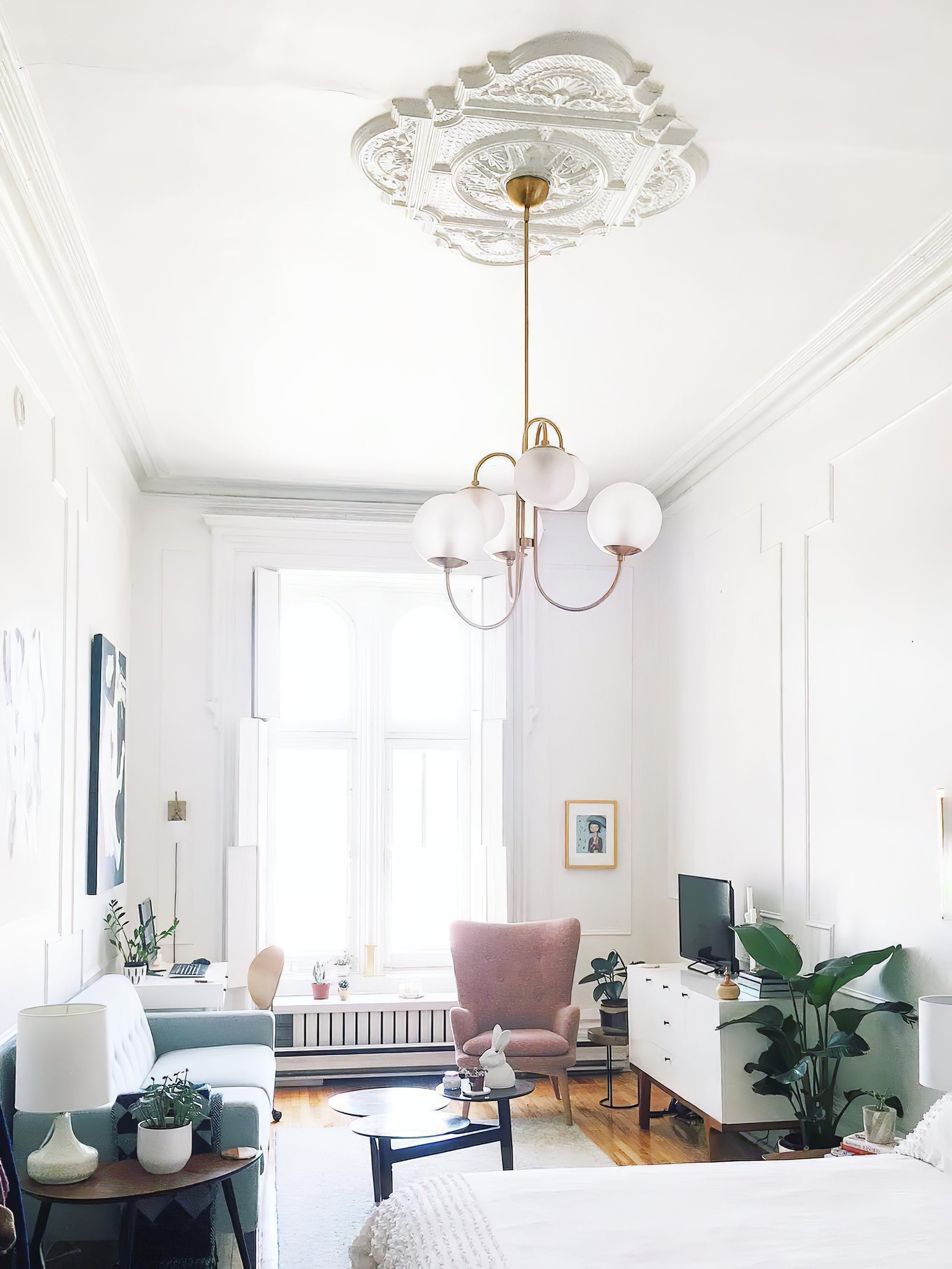 Heron Gooseneck Chandelier