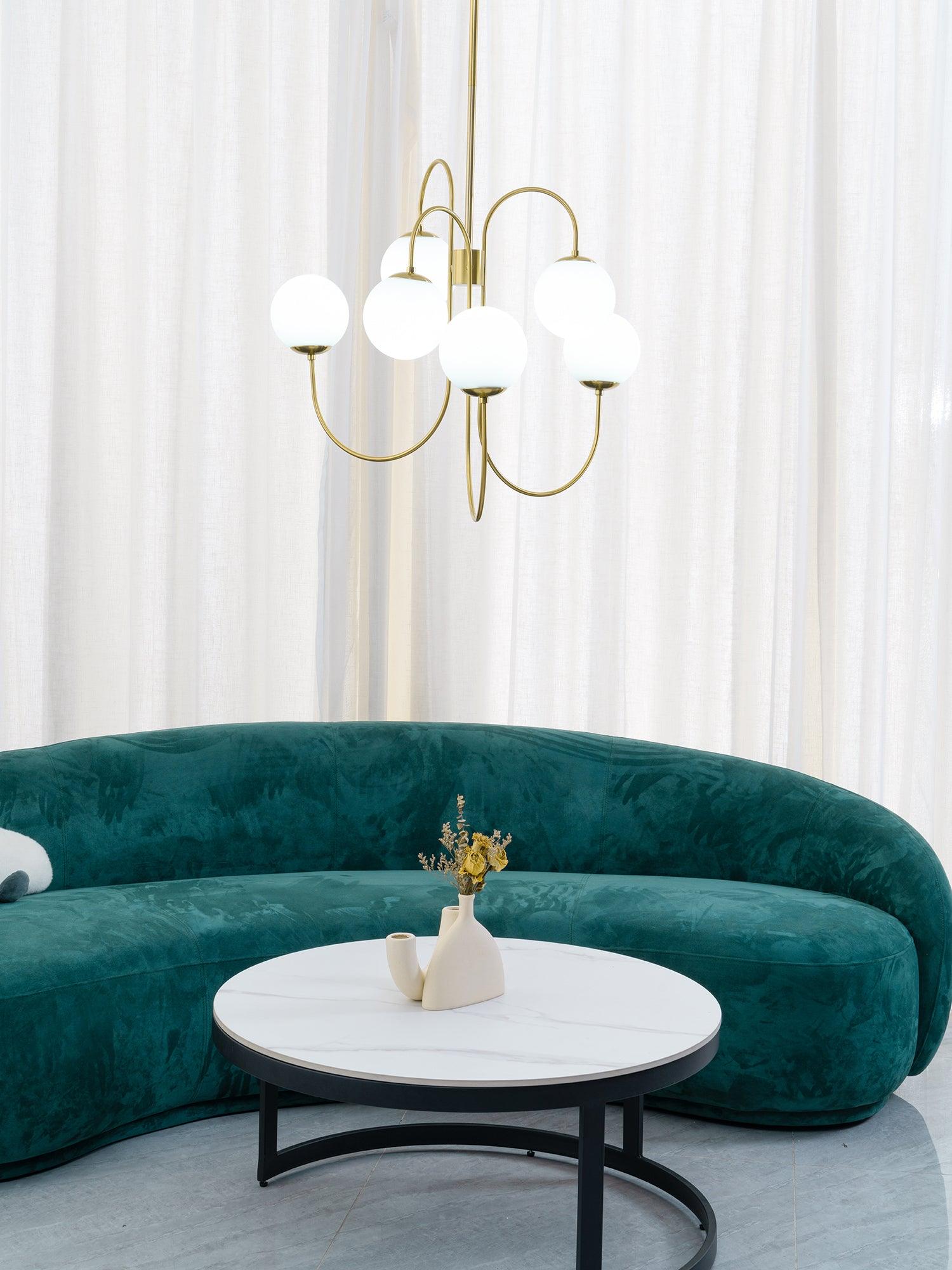 Heron Gooseneck Chandelier