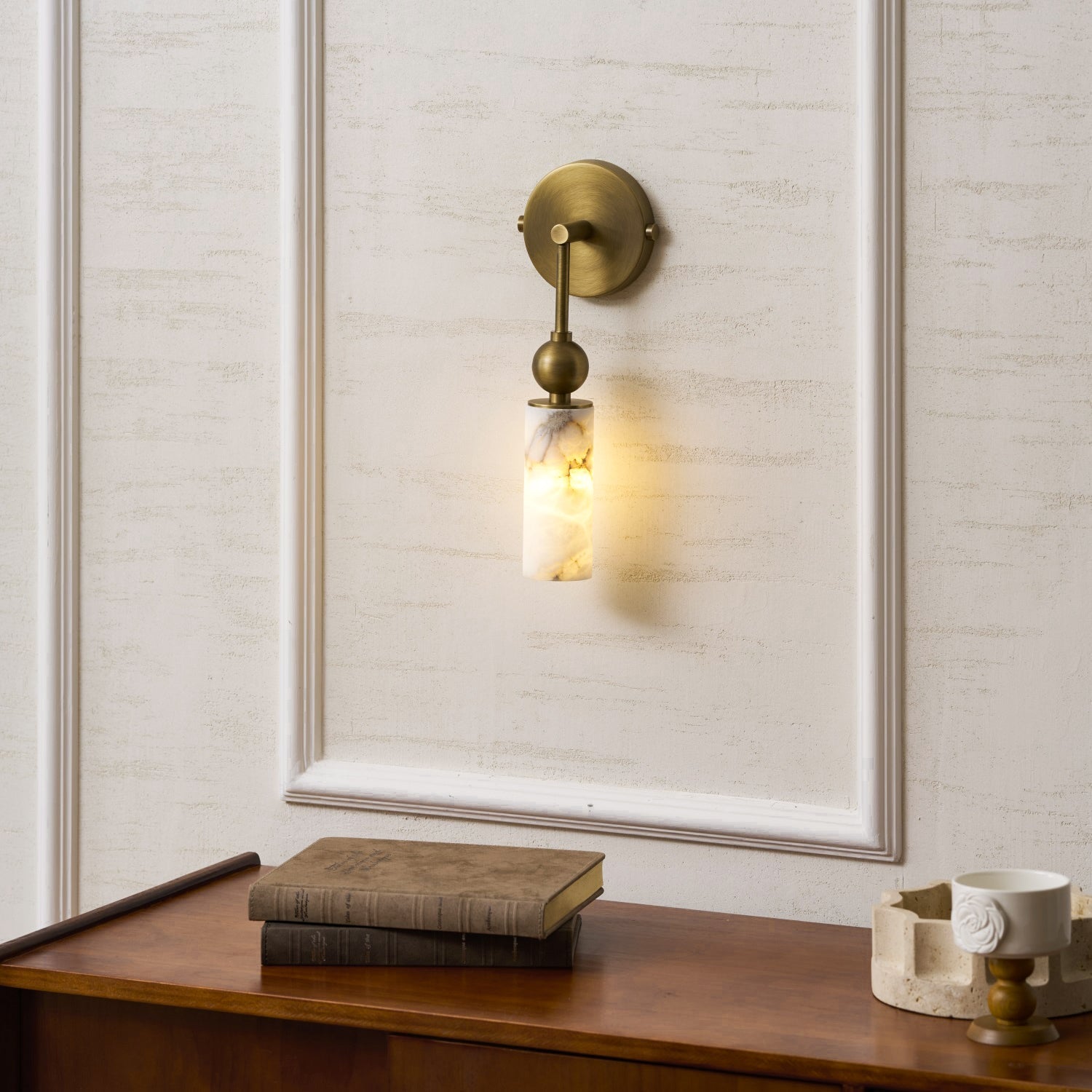 Corda Stone Sconce