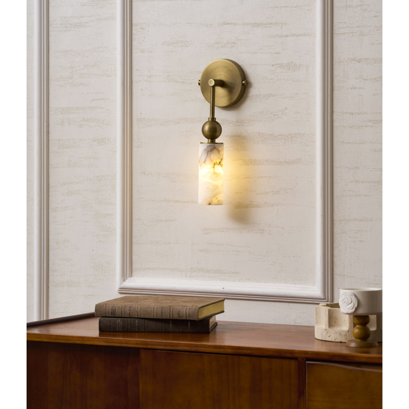 Corda Stone Sconce