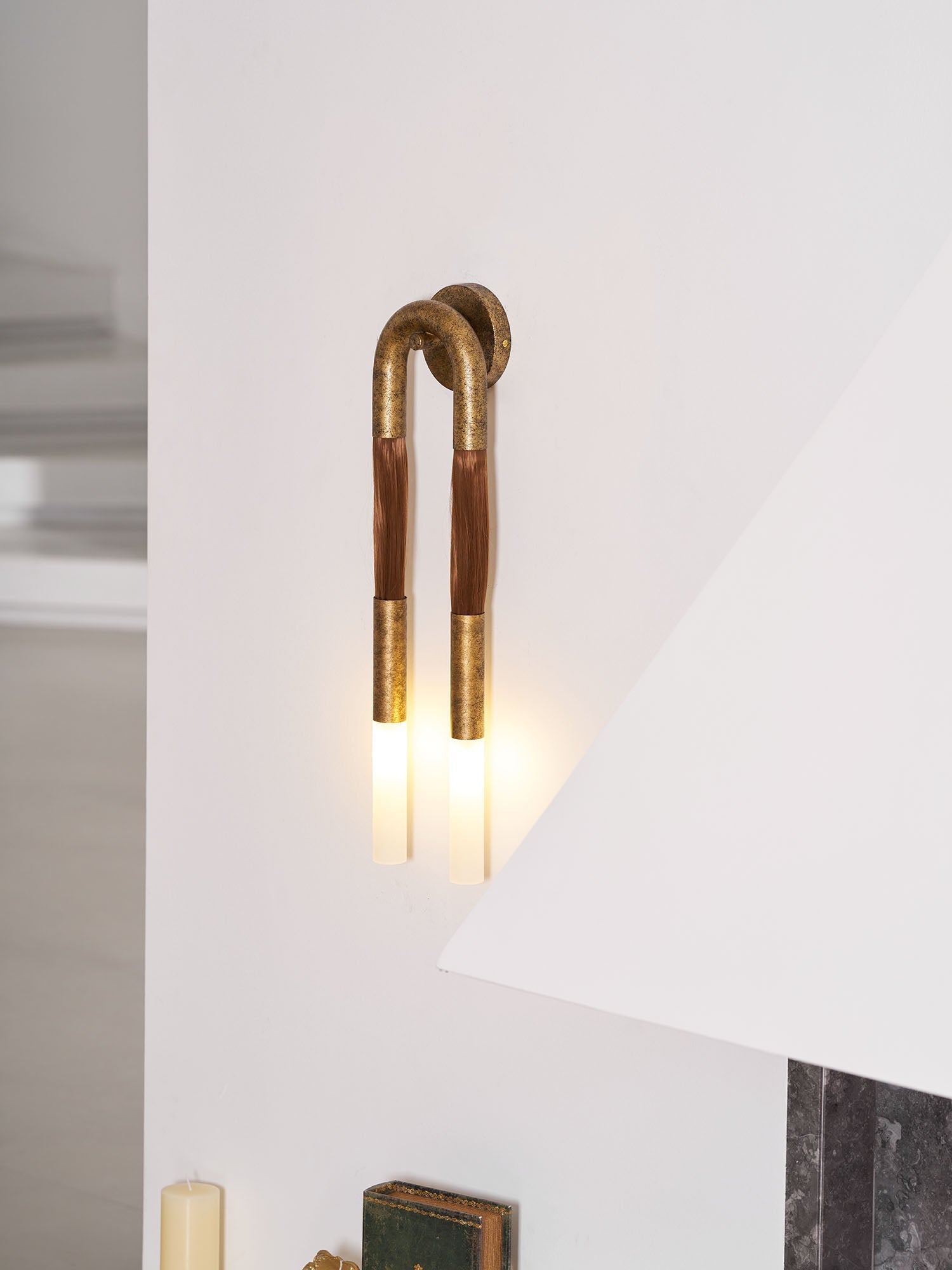 Comtesse Fringed Acrylic Sconce