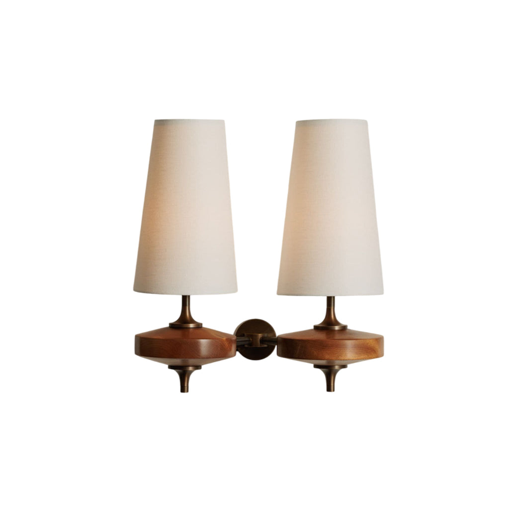 Nikau Walnut Wall Sconce