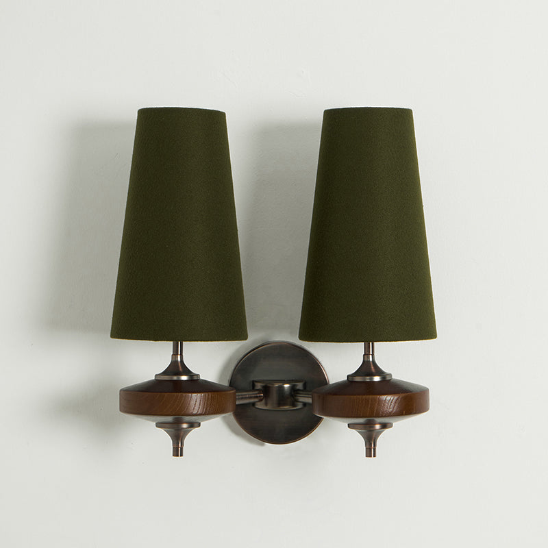 Nikau Walnut Wall Sconce