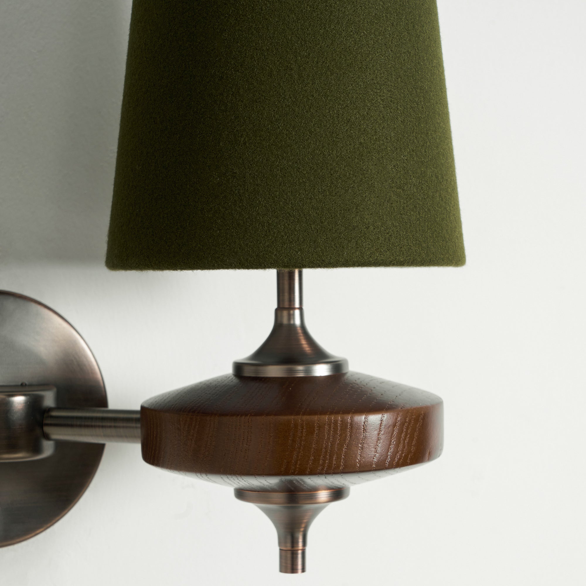 Nikau Walnut Wall Sconce