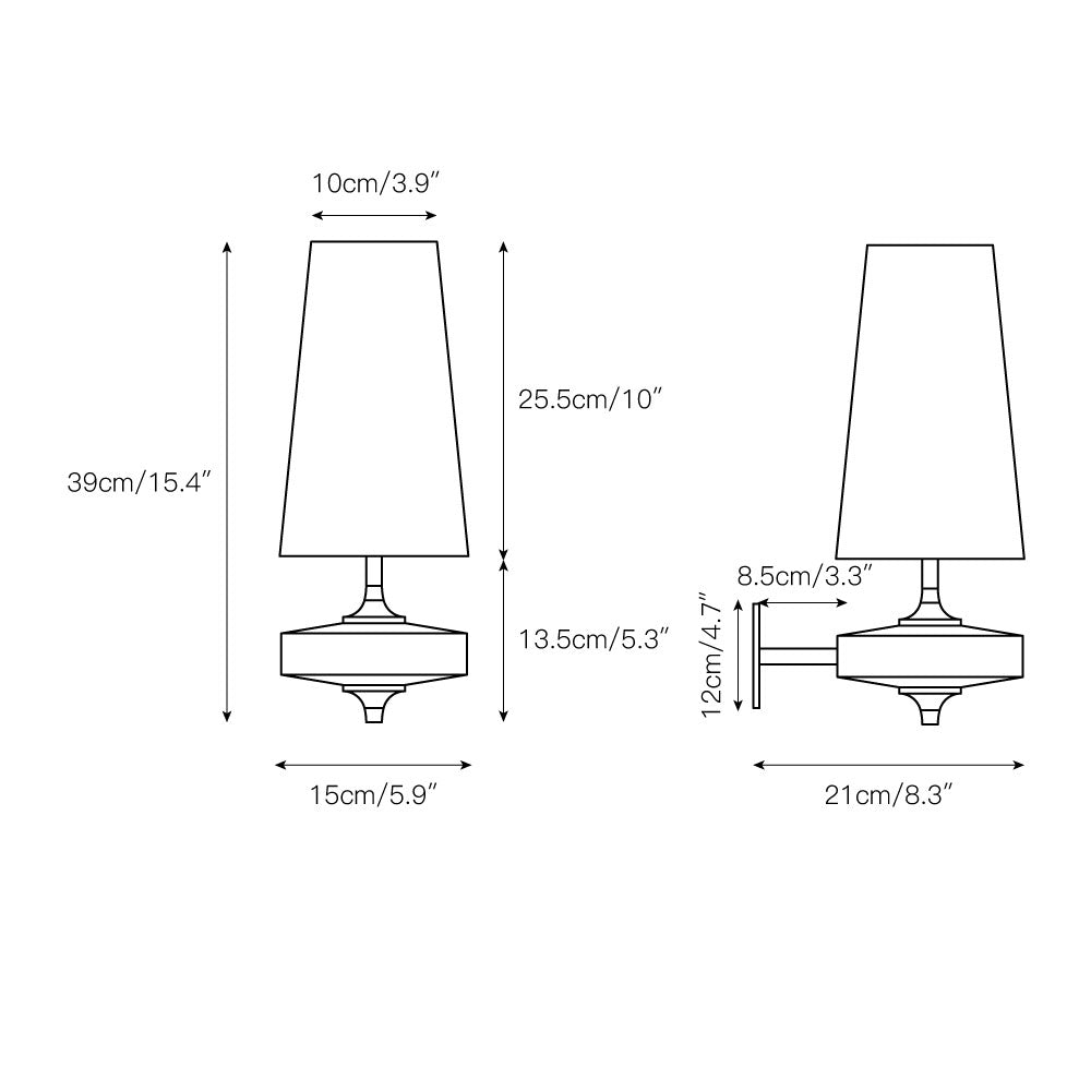 Nikau Walnut Wall Sconce