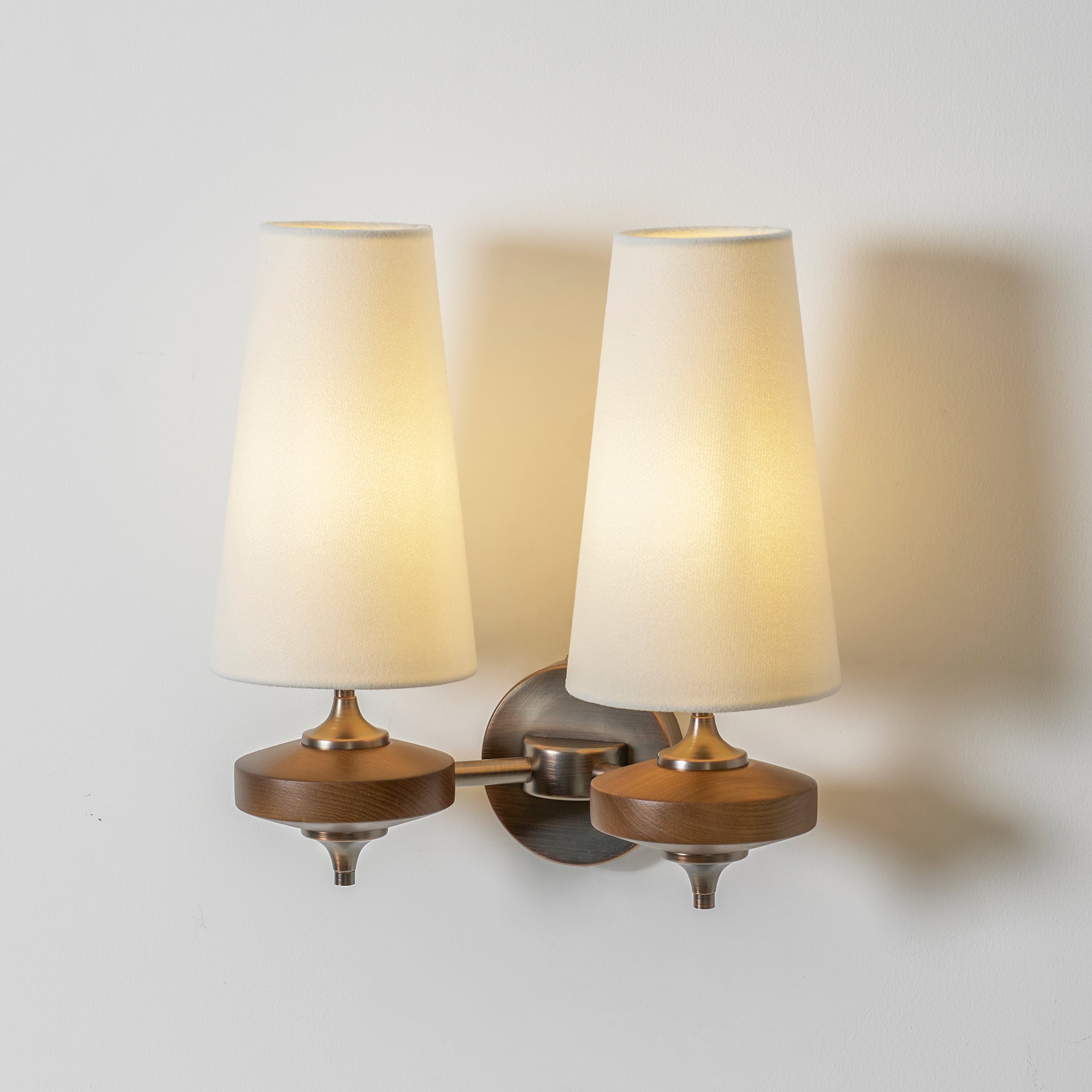 Nikau Walnut Wall Sconce