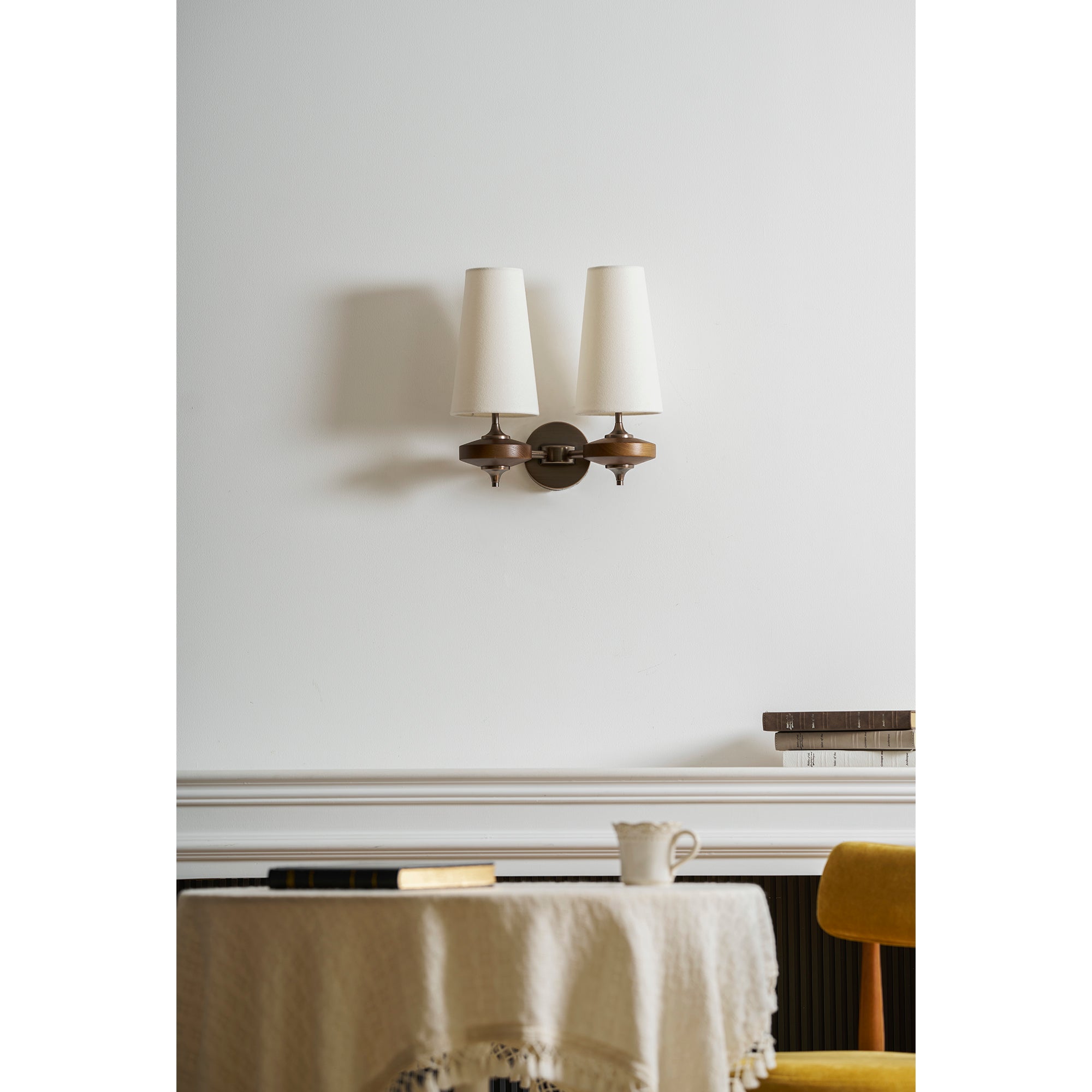 Nikau Walnut Wall Sconce