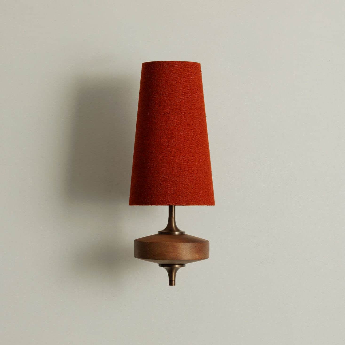 Nikau Walnut Wall Sconce
