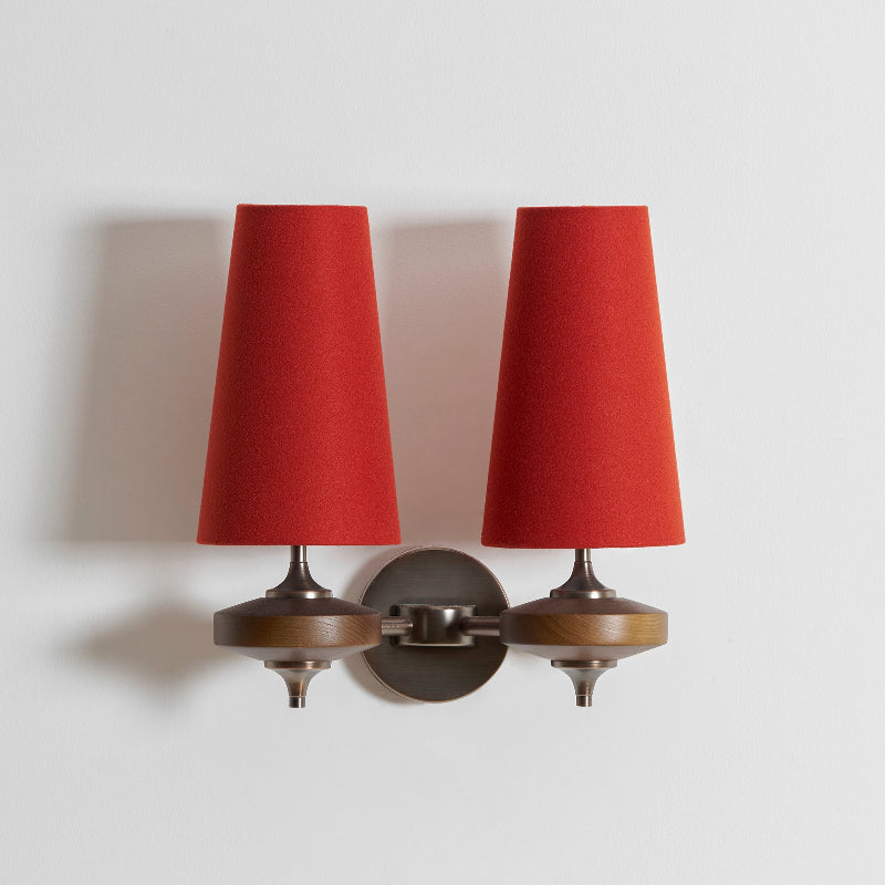 Nikau Walnut Wall Sconce