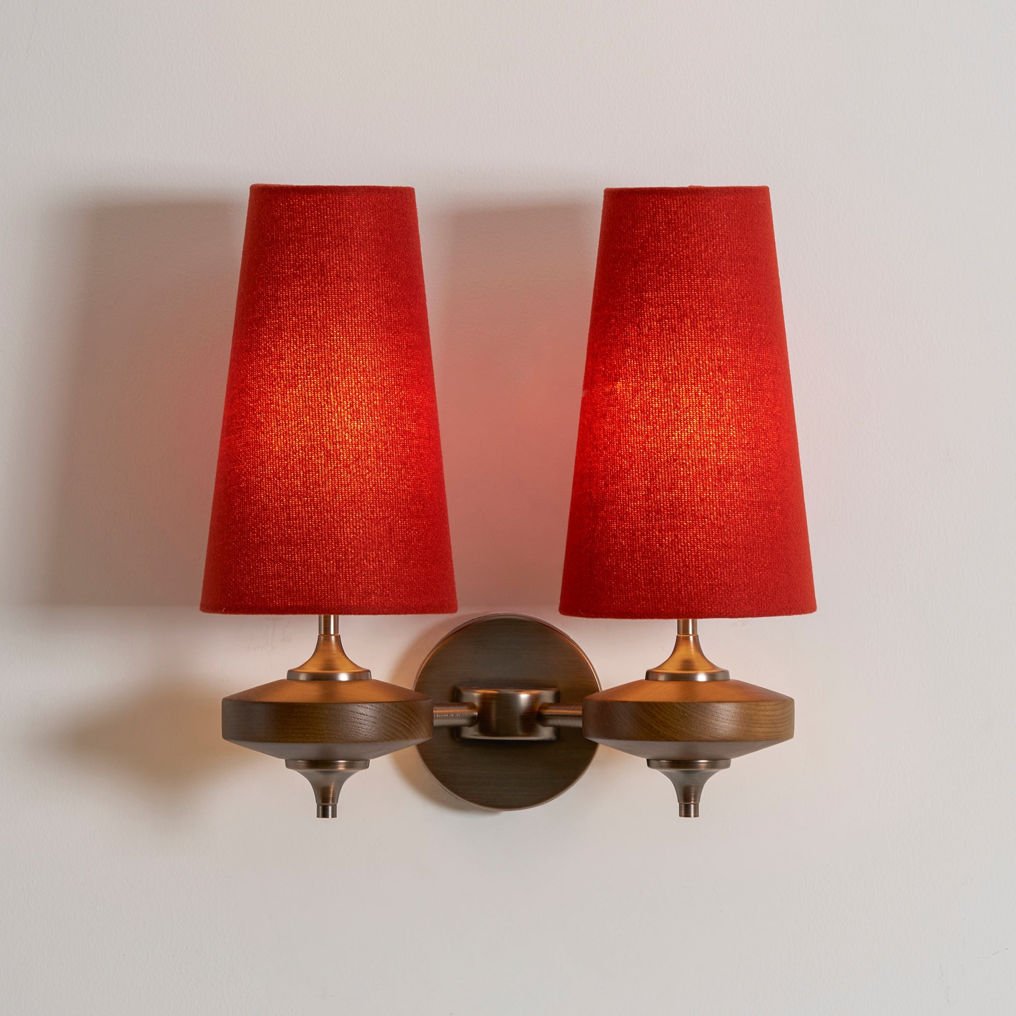 Nikau Walnut Wall Sconce