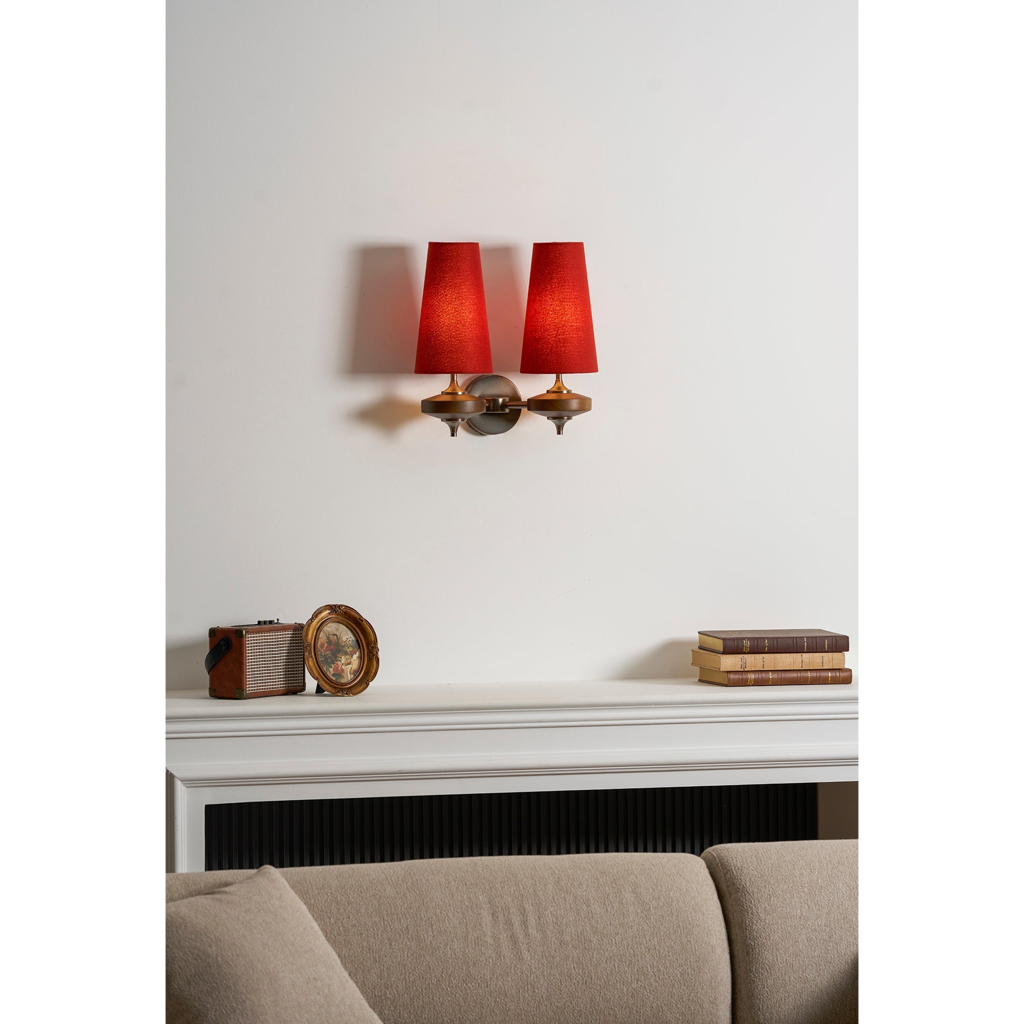 Nikau Walnut Wall Sconce